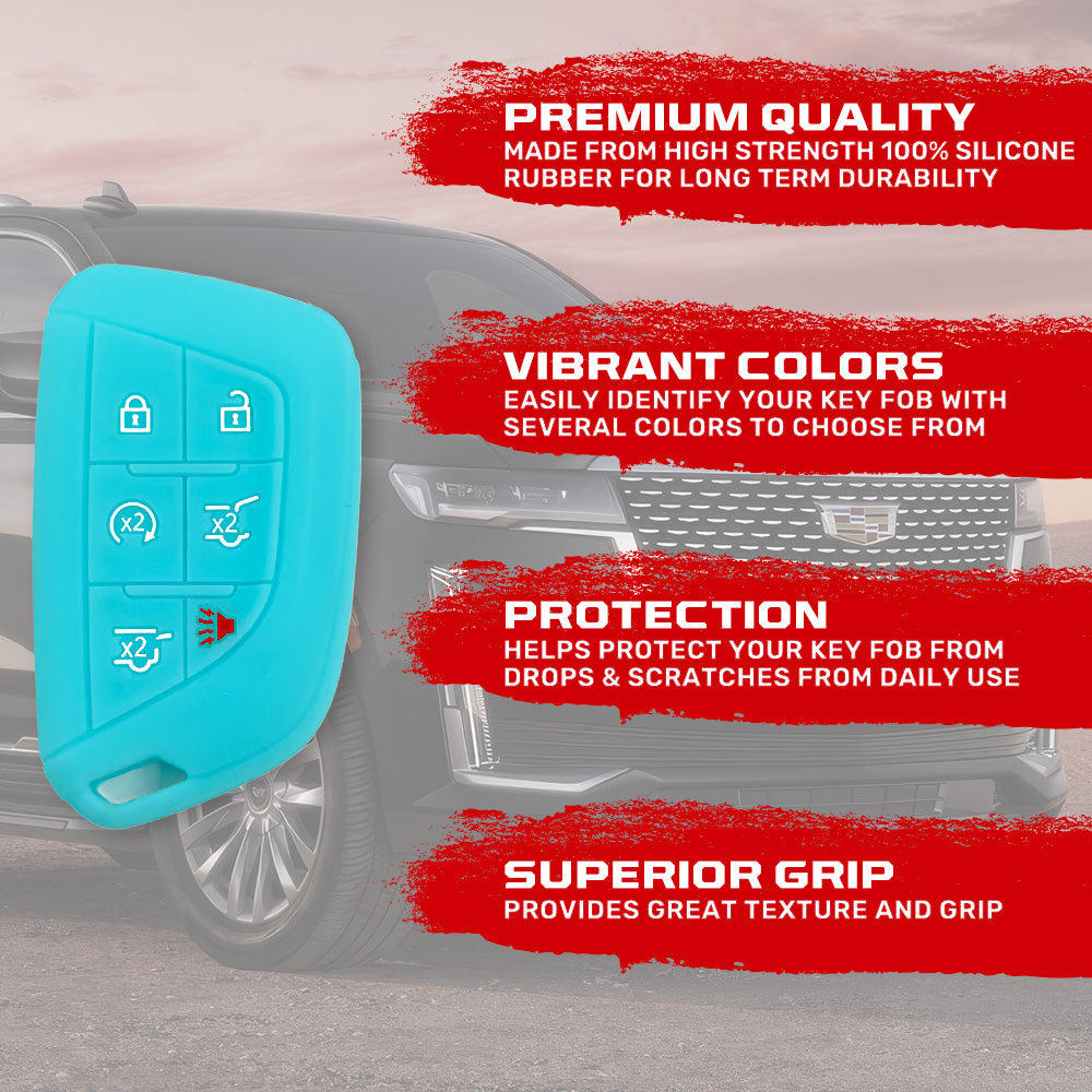 Cadillac 21-26 Escalade 100% Silicone Rubber Key Fob Cover Premium Quality - Multiple Colors RECON Cadillac 21-26 Escalade 100% Silicone Rubber Key Fob Cover Premium Quality - Multiple Colors Cadillac 21-26 Escalade 100% Silicone Rubber Key Fob Cover Premium Quality - Multiple Colors Cadillac 21-26 Escalade 100% Silicone Rubber Key Fob Cover Premium Quality - Multiple Colors Cadillac 21-26 Escalade 100% Silicone Rubber Key Fob Cover Premium Quality - Multiple Colors