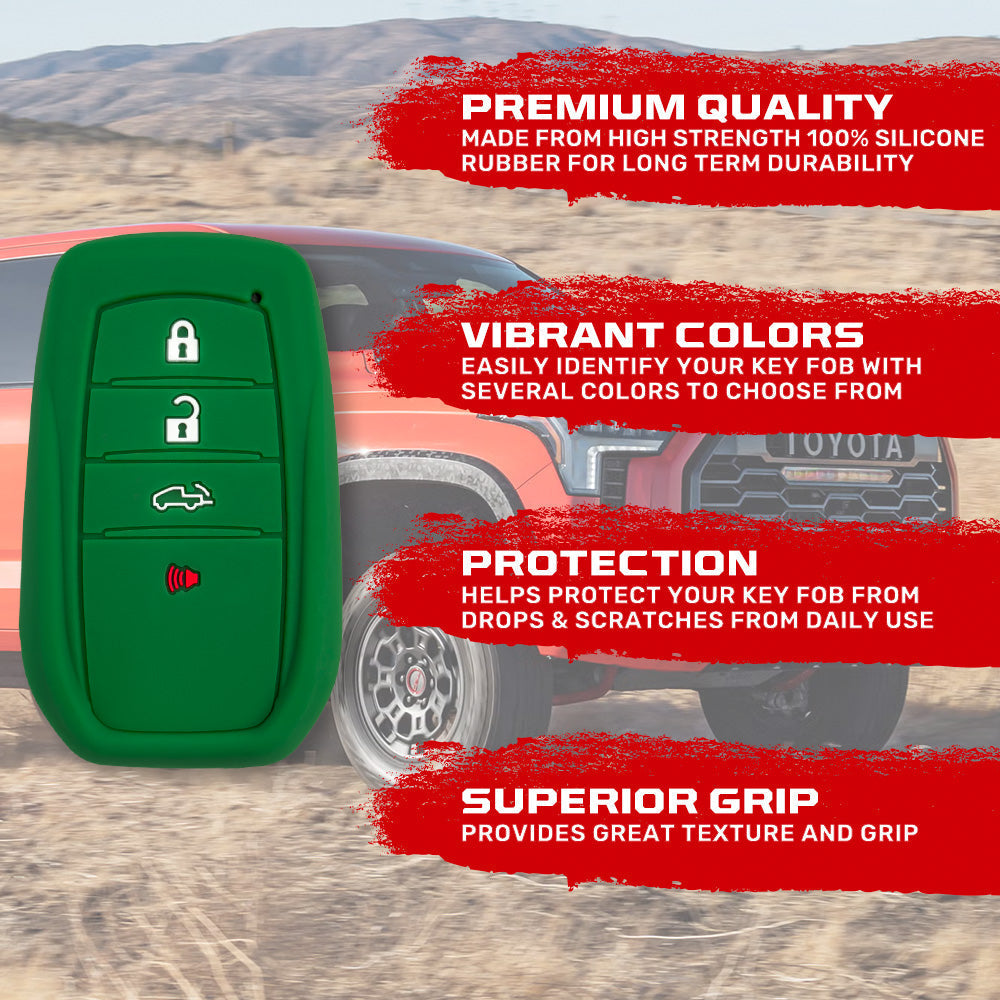 Toyota 21-26 Tundra & Tacoma 1-Piece 100% Silicone Rubber Key Fob Cover - Multiple Colors RECON Toyota 21-26 Tundra & Tacoma 1-Piece 100% Silicone Rubber Key Fob Cover - Multiple Colors Toyota 21-26 Tundra & Tacoma 1-Piece 100% Silicone Rubber Key Fob Cover - Multiple Colors Toyota 21-26 Tundra & Tacoma 1-Piece 100% Silicone Rubber Key Fob Cover - Multiple Colors Toyota 21-26 Tundra & Tacoma 1-Piece 100% Silicone Rubber Key Fob Cover - Multiple Colors