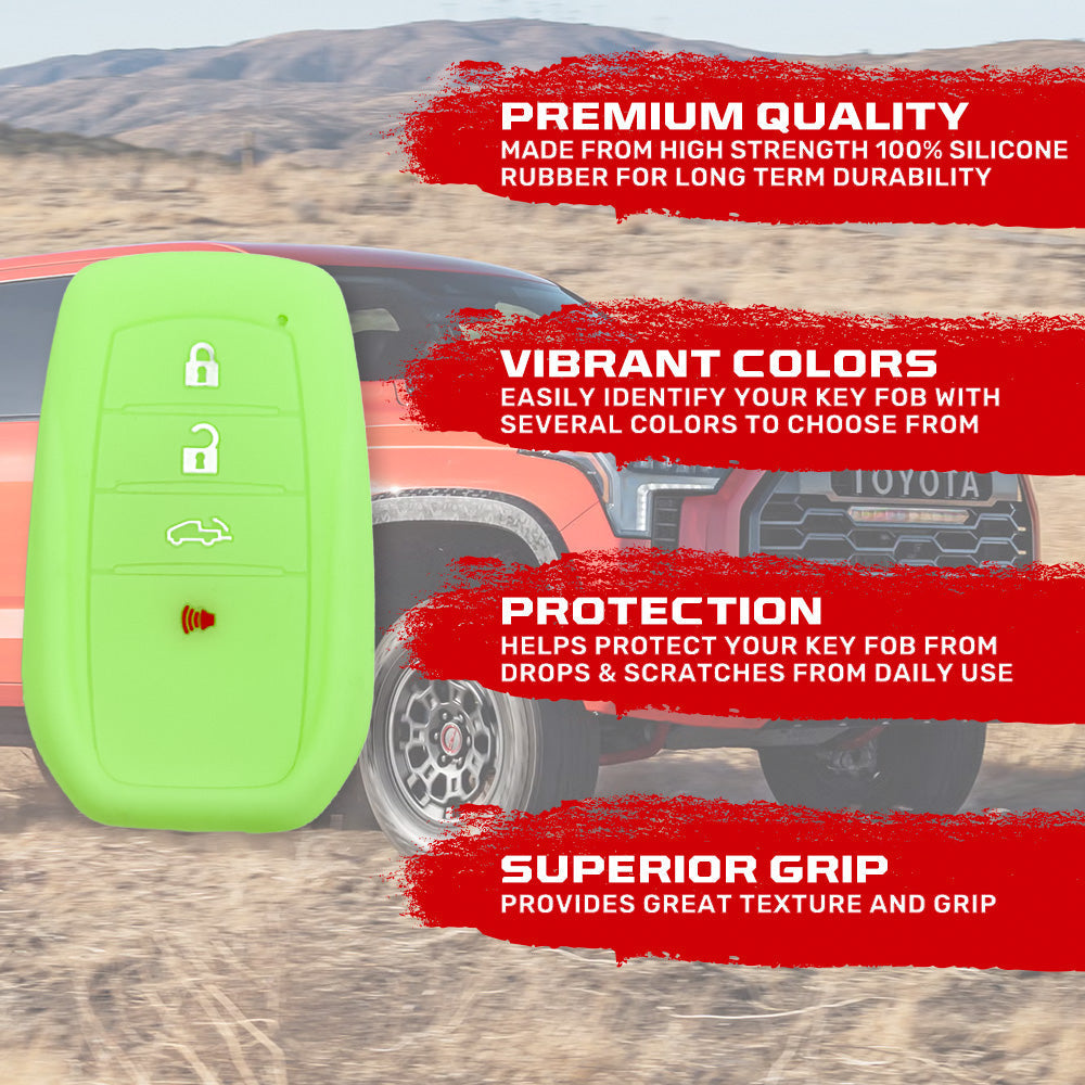 Toyota 21-26 Tundra & Tacoma 1-Piece 100% Silicone Rubber Key Fob Cover - Multiple Colors RECON Toyota 21-26 Tundra & Tacoma 1-Piece 100% Silicone Rubber Key Fob Cover - Multiple Colors Toyota 21-26 Tundra & Tacoma 1-Piece 100% Silicone Rubber Key Fob Cover - Multiple Colors Toyota 21-26 Tundra & Tacoma 1-Piece 100% Silicone Rubber Key Fob Cover - Multiple Colors Toyota 21-26 Tundra & Tacoma 1-Piece 100% Silicone Rubber Key Fob Cover - Multiple Colors