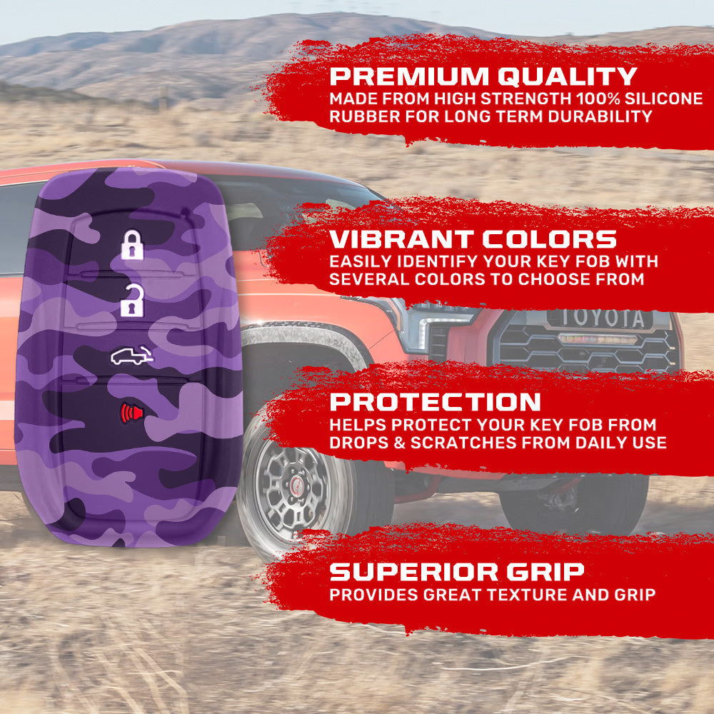 Toyota 21-26 Tundra & Tacoma 1-Piece 100% Silicone Rubber Key Fob Cover - Multiple Colors RECON Toyota 21-26 Tundra & Tacoma 1-Piece 100% Silicone Rubber Key Fob Cover - Multiple Colors Toyota 21-26 Tundra & Tacoma 1-Piece 100% Silicone Rubber Key Fob Cover - Multiple Colors Toyota 21-26 Tundra & Tacoma 1-Piece 100% Silicone Rubber Key Fob Cover - Multiple Colors Toyota 21-26 Tundra & Tacoma 1-Piece 100% Silicone Rubber Key Fob Cover - Multiple Colors