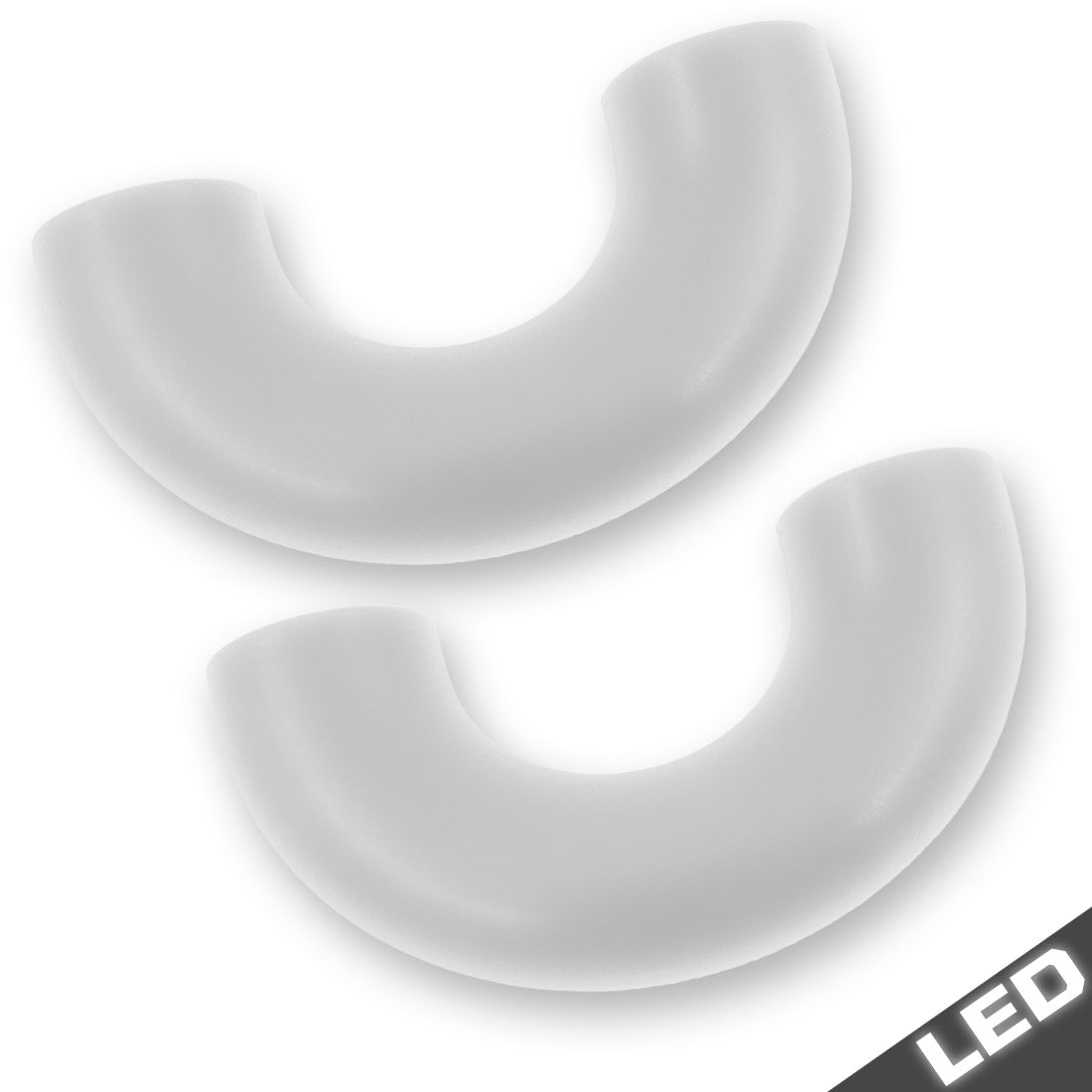 Ford 15-26 F150 & Raptor Tow Hook Covers 2-Piece Set of Silicone Covers Standard & LED Options - Multiple Colors