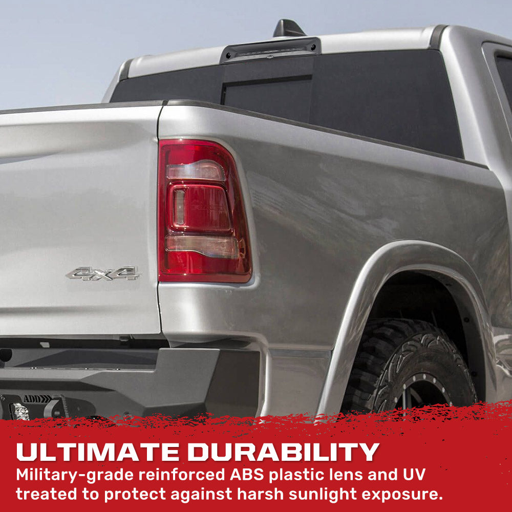 Dodge 19-26 RAM 1500 Red LED 3rd Brake Light with Cargo Bed Camera and Smoked Lens RECON Dodge 19-26 RAM 1500 Red LED 3rd Brake Light with Cargo Bed Camera and Smoked Lens Dodge 19-26 RAM 1500 Red LED 3rd Brake Light with Cargo Bed Camera and Smoked Lens Dodge 19-26 RAM 1500 Red LED 3rd Brake Light with Cargo Bed Camera and Smoked Lens Dodge 19-26 RAM 1500 Red LED 3rd Brake Light with Cargo Bed Camera and Smoked Lens