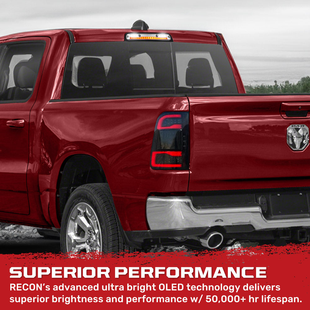 Dodge 19-26 RAM 1500 Red LED 3rd Brake Light Kit with White LED Cargo Lights and Clear Lens RECON Dodge 19-26 RAM 1500 Red LED 3rd Brake Light Kit with White LED Cargo Lights and Clear Lens Dodge 19-26 RAM 1500 Red LED 3rd Brake Light Kit with White LED Cargo Lights and Clear Lens Dodge 19-26 RAM 1500 Red LED 3rd Brake Light Kit with White LED Cargo Lights and Clear Lens Dodge 19-26 RAM 1500 Red LED 3rd Brake Light Kit with White LED Cargo Lights and Clear Lens