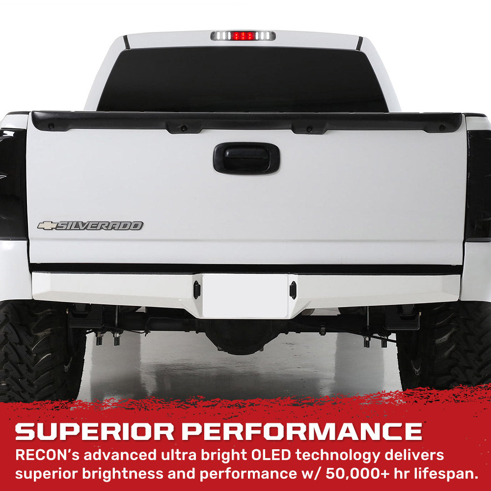 GMC Sierra & Chevy Silverado 99-06 3rd Brake Light Kit LED in Smoked
