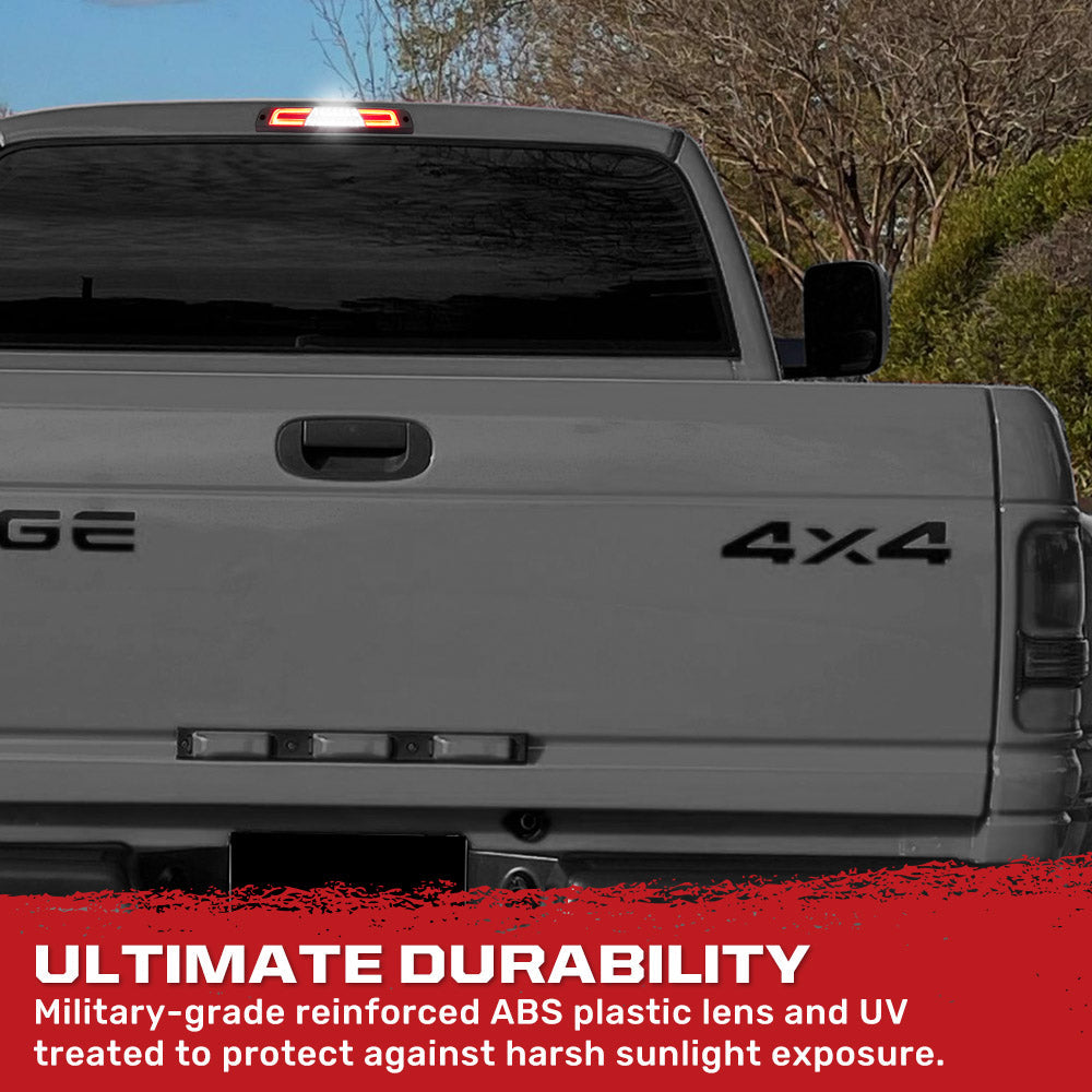 Dodge RAM 2500/3500 94-02 3rd Brake Light Kit LED with Clear Lens RECON Dodge RAM 2500/3500 94-02 3rd Brake Light Kit LED with Clear Lens Dodge RAM 2500/3500 94-02 3rd Brake Light Kit LED with Clear Lens Dodge RAM 2500/3500 94-02 3rd Brake Light Kit LED with Clear Lens Dodge RAM 2500/3500 94-02 3rd Brake Light Kit LED with Clear Lens