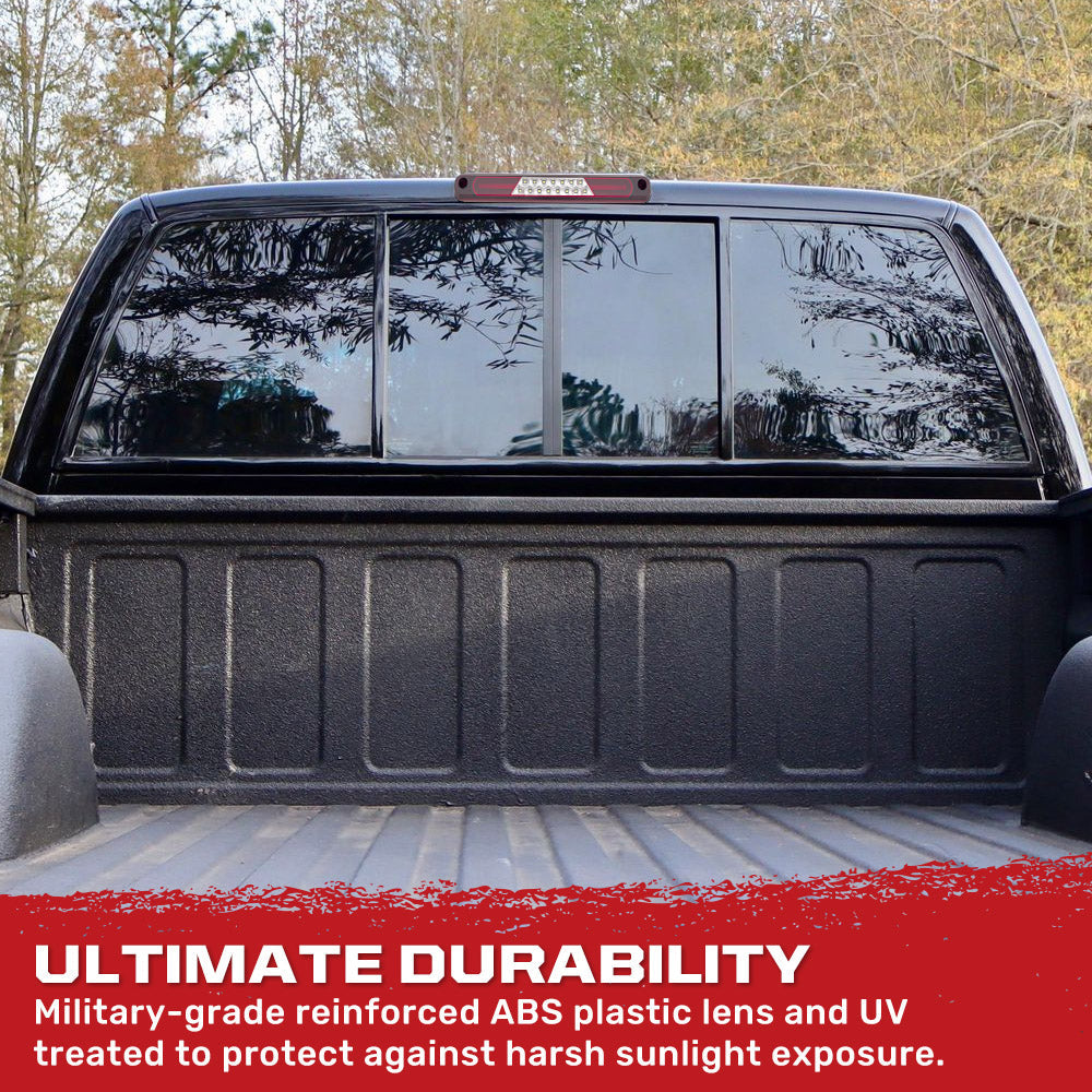 GMC Sierra & Chevy Silverado 94-98 Ultra Bright LED 3rd Brake Light Kit - Clear Lens