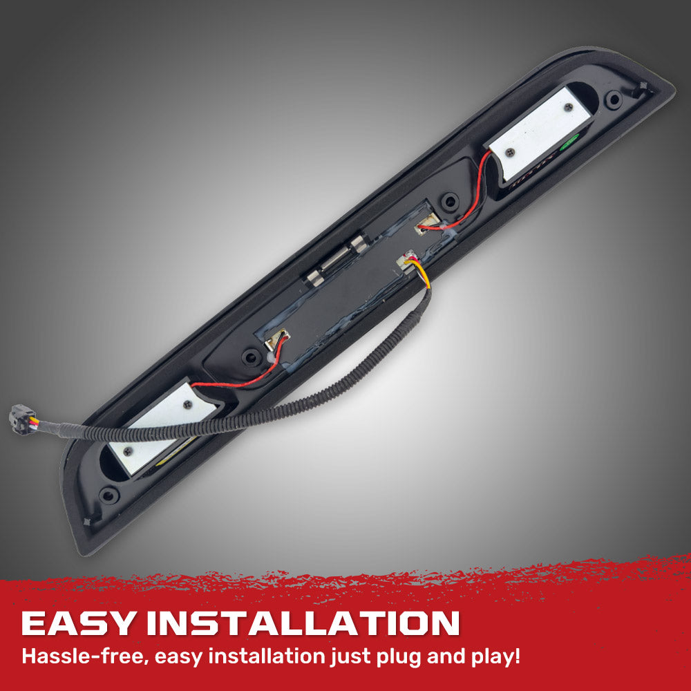 Ford Raptor 17-20 3rd Brake Light Kit with CREE XML LEDs in Black / Smoked Lens