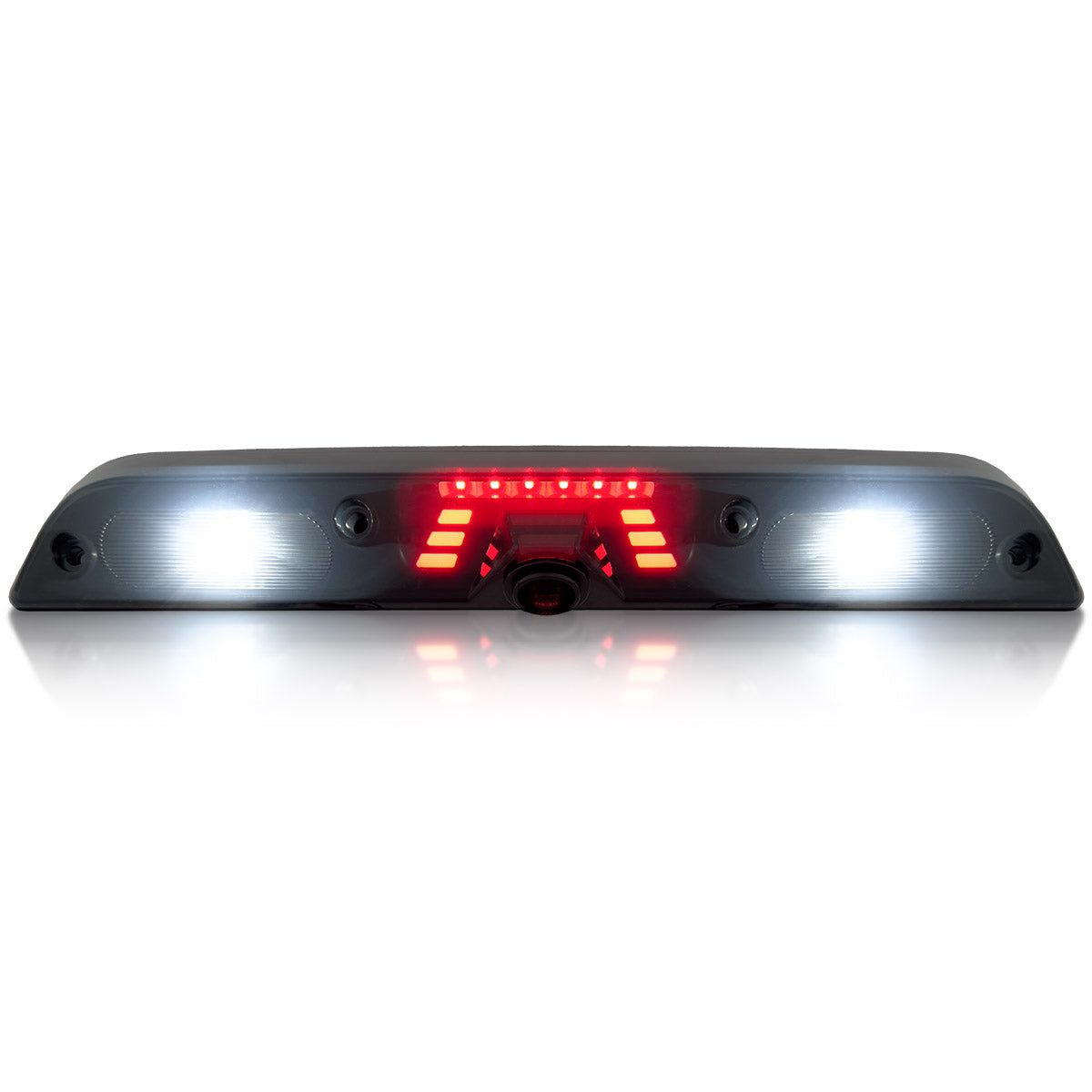 Ford Super Duty F250/350/450/550 17-22 3rd Brake Light - Fits Models with Cargo Bed Camera - CREE XML LEDs in Smoked Lens