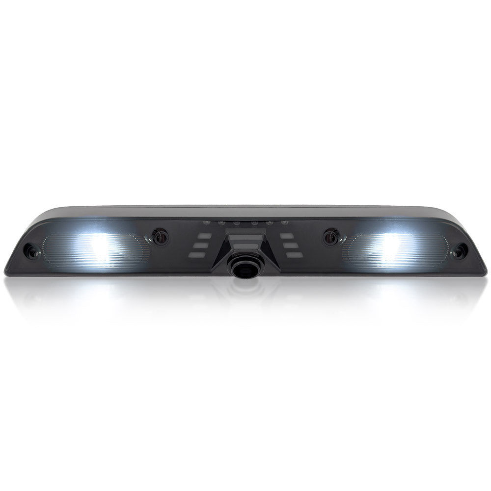 Ford Super Duty F250/350/450/550 17-22 3rd Brake Light - Fits Models with Cargo Bed Camera - CREE XML LEDs in Smoked Lens