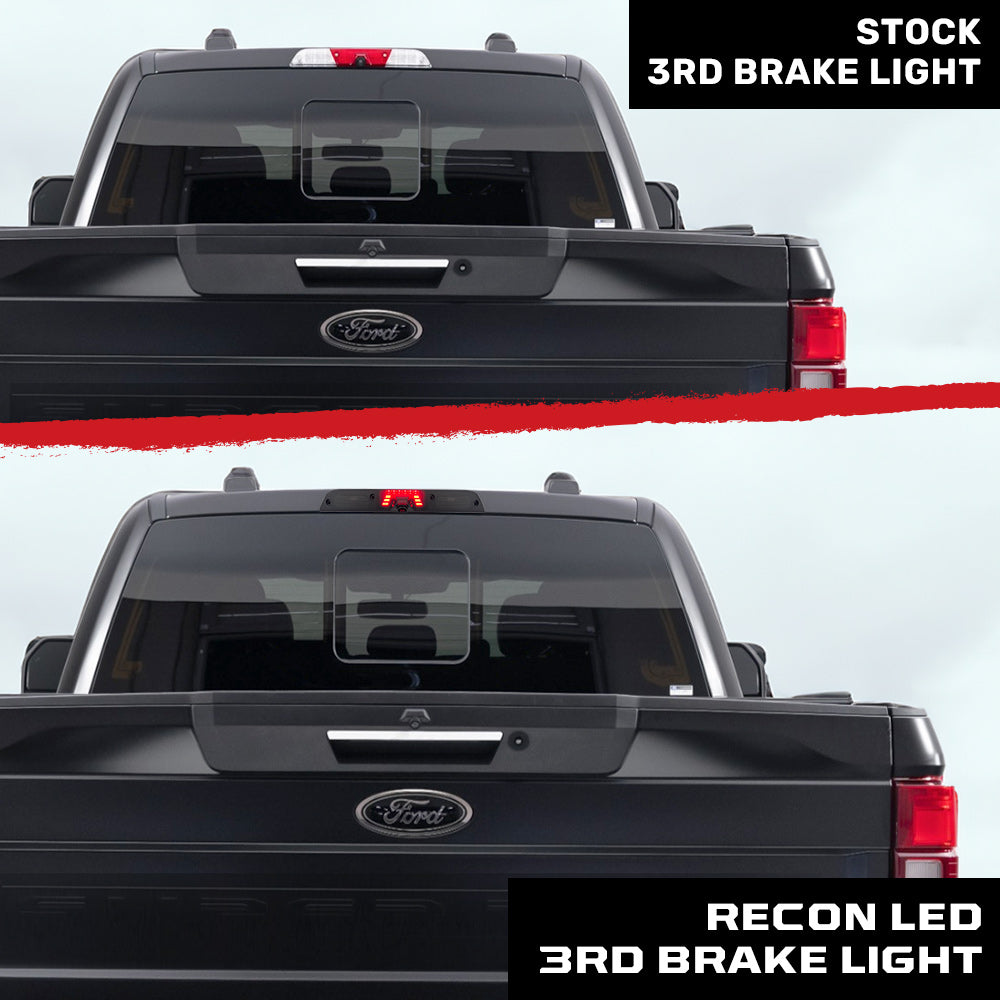 Ford F150 15-24 3rd Brake Light - Fits Models with Cargo Bed Camera - CREE XML LEDs in Smoked Lens