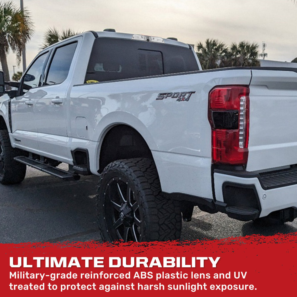 Ford Super Duty F250/350/450/550 17-23 3rd Brake Light - Fits Models with Cargo Bed Camera - CREE XML LEDs in Clear