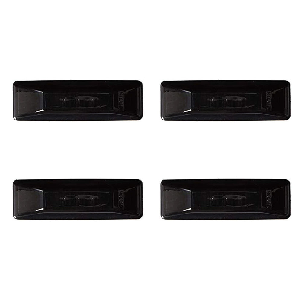 Dodge RAM 94-01 Red & Amber LED Fender Lights (4-Piece Set) - Smoked or Clear Lens