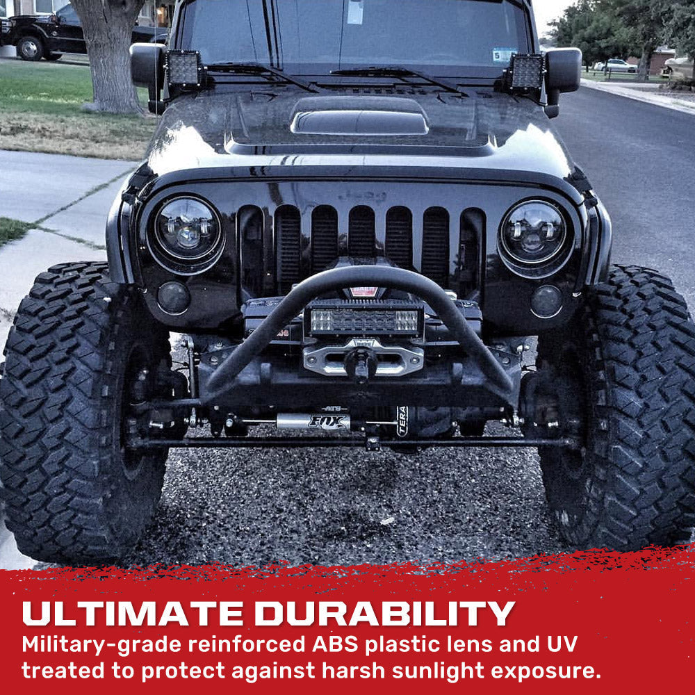 Jeep Wrangler JK 07-18 Ultra Bright Front Round DRL & Turn Signal LED Lights - Multiple Options RECON Jeep Wrangler JK 07-18 Ultra Bright Front Round DRL & Turn Signal LED Lights - Multiple Options Jeep Wrangler JK 07-18 Ultra Bright Front Round DRL & Turn Signal LED Lights - Multiple Options Jeep Wrangler JK 07-18 Ultra Bright Front Round DRL & Turn Signal LED Lights - Multiple Options Jeep Wrangler JK 07-18 Ultra Bright Front Round DRL & Turn Signal LED Lights - Multiple Options