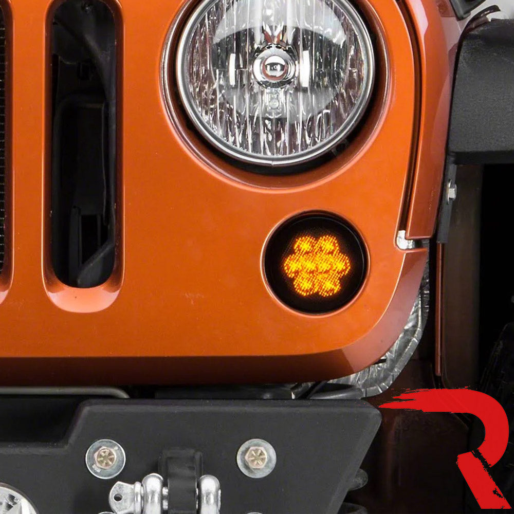 Jeep Wrangler JK 07-18 Ultra Bright Front Round DRL & Turn Signal LED Lights - Multiple Options RECON Jeep Wrangler JK 07-18 Ultra Bright Front Round DRL & Turn Signal LED Lights - Multiple Options Jeep Wrangler JK 07-18 Ultra Bright Front Round DRL & Turn Signal LED Lights - Multiple Options Jeep Wrangler JK 07-18 Ultra Bright Front Round DRL & Turn Signal LED Lights - Multiple Options Jeep Wrangler JK 07-18 Ultra Bright Front Round DRL & Turn Signal LED Lights - Multiple Options