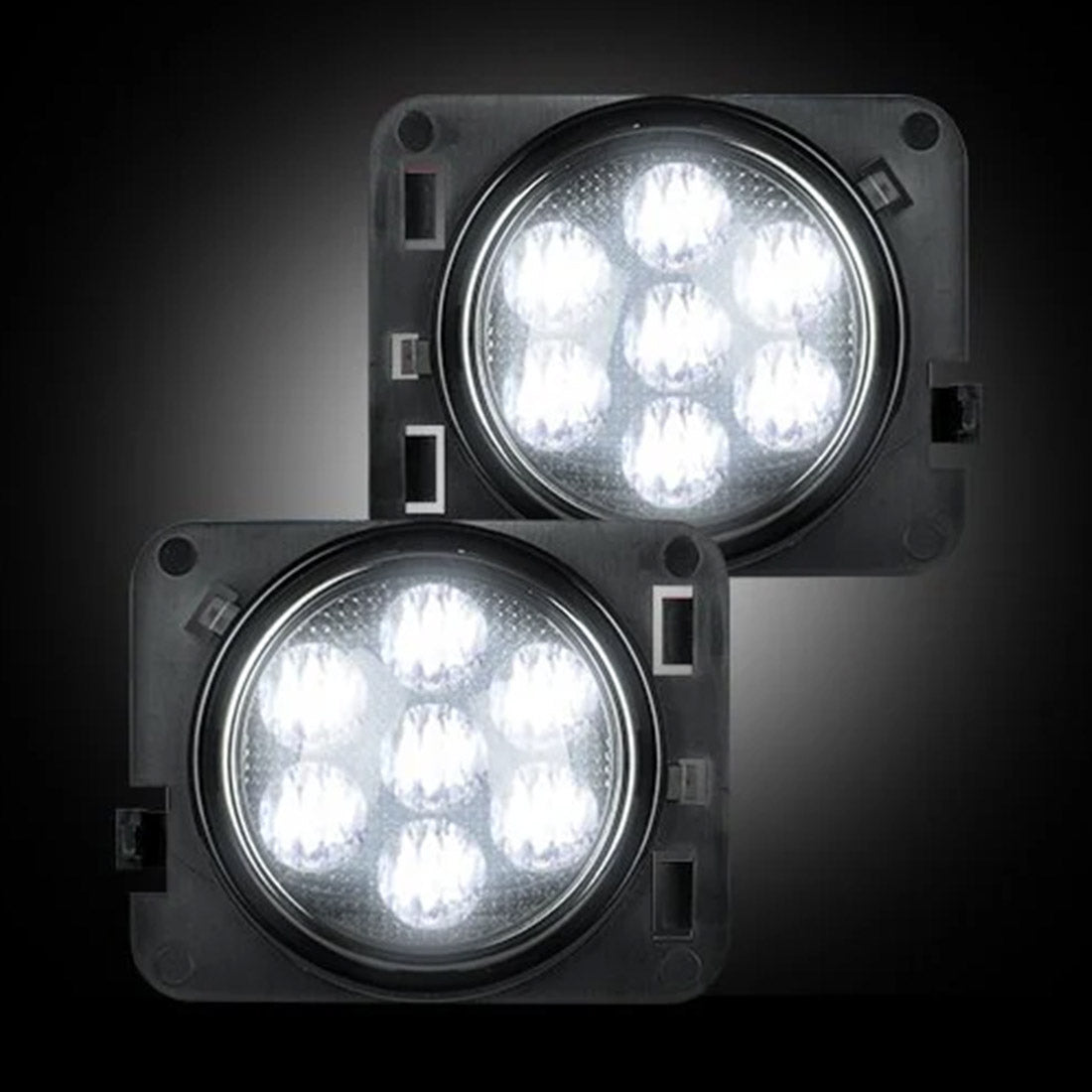Jeep Wrangler JK 07-18 Ultra Bright Front Round LED Fender Lights - Multiple Options RECON Jeep Wrangler JK 07-18 Ultra Bright Front Round LED Fender Lights - Multiple Options Jeep Wrangler JK 07-18 Ultra Bright Front Round LED Fender Lights - Multiple Options Jeep Wrangler JK 07-18 Ultra Bright Front Round LED Fender Lights - Multiple Options Jeep Wrangler JK 07-18 Ultra Bright Front Round LED Fender Lights - Multiple Options