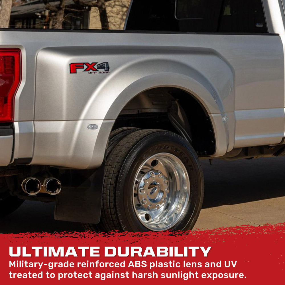 Ford 11-26 Super Duty Dually F350, F450 Fender LED Lights (4-Piece Set) - Multiple Lens & Colors RECON Ford 11-26 Super Duty Dually F350, F450 Fender LED Lights (4-Piece Set) - Multiple Lens & Colors Ford 11-26 Super Duty Dually F350, F450 Fender LED Lights (4-Piece Set) - Multiple Lens & Colors Ford 11-26 Super Duty Dually F350, F450 Fender LED Lights (4-Piece Set) - Multiple Lens & Colors Ford 11-26 Super Duty Dually F350, F450 Fender LED Lights (4-Piece Set) - Multiple Lens & Colors