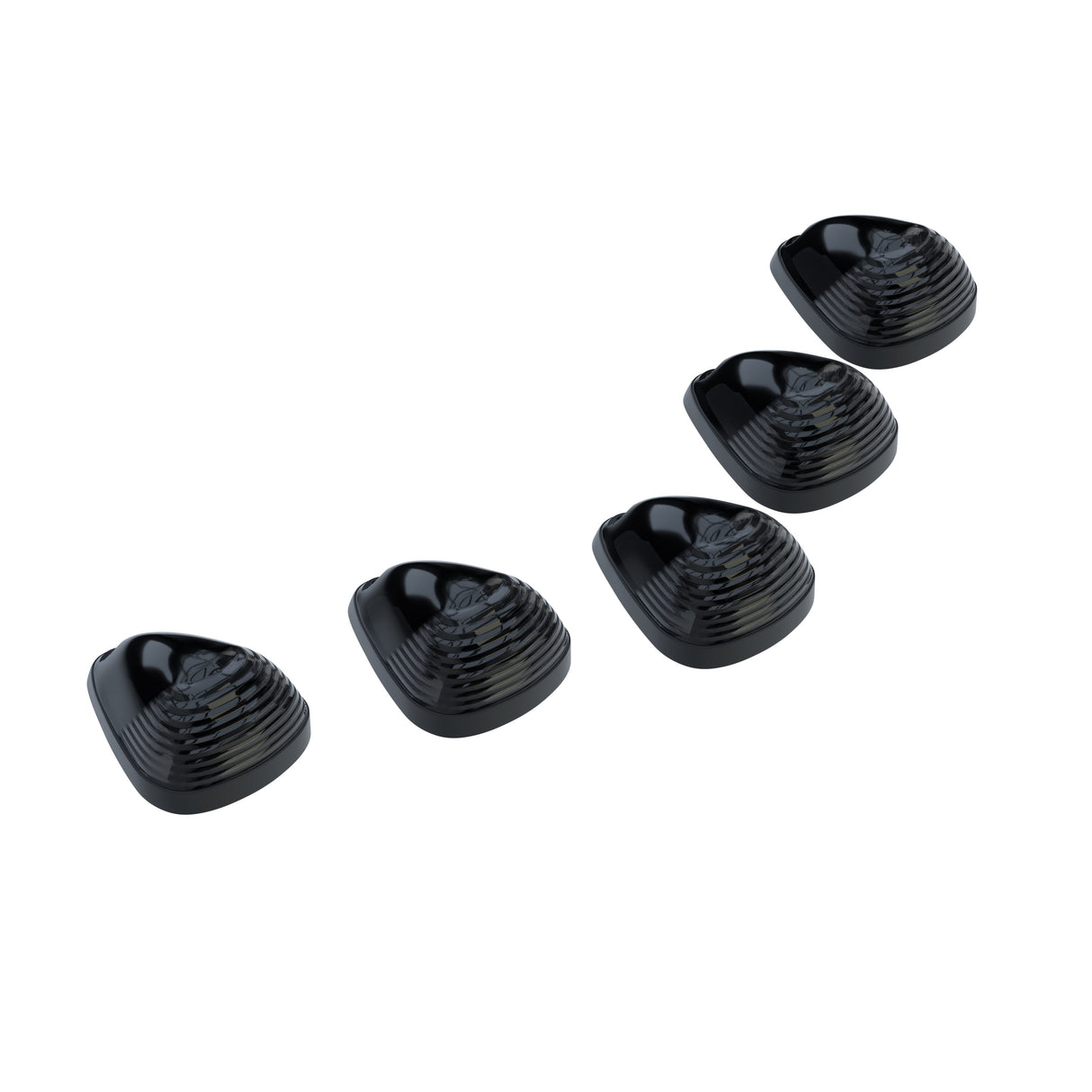 Ford Super Duty 99-16 5-Piece Cab Light Kit Strobe LED in White & Amber - Multiple Lens