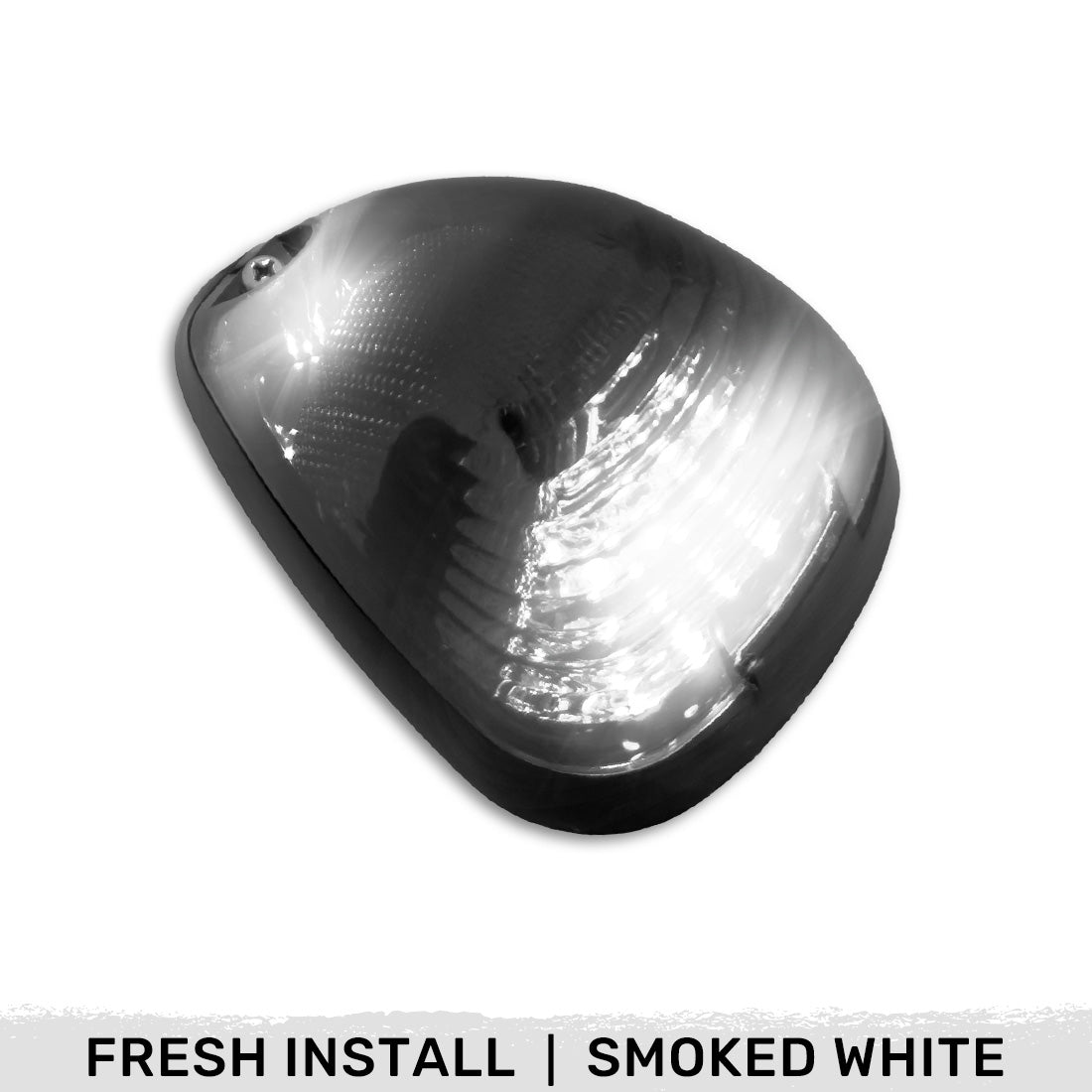 Ford Super Duty 99-16 Single 1-Piece Cab Roof Light 2-Way Front & Rear Facing Ultra High-Power LEDs (ATTN: For Models That DID NOT Come With Factory Cab Lights) - Multiple Options