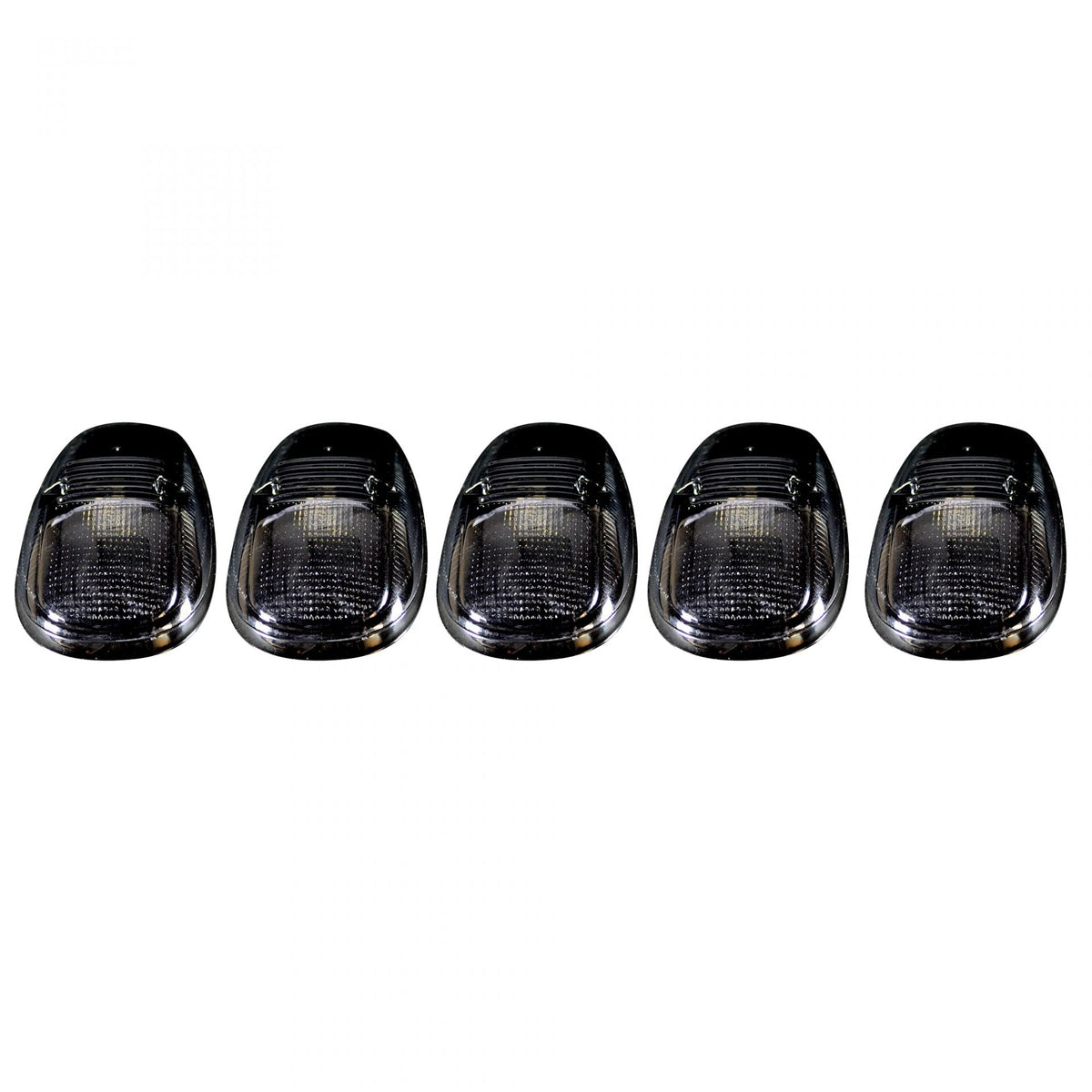 Dodge RAM 99-02 5 Piece Cab Roof Light LED Smoked Lens in Amber