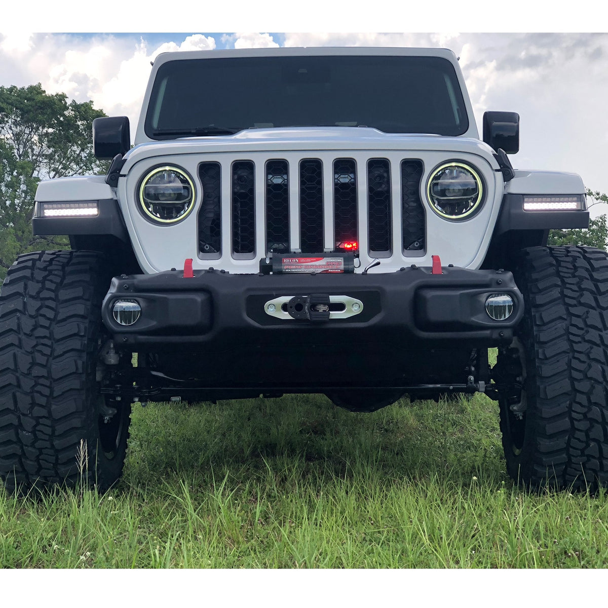 Jeep Wrangler JL 18-26 Ultra Bright White DRL OLED Amber Scanning Switchback Turn Signals Fender Lights (Replaces OEM LED) - Multiple Lens