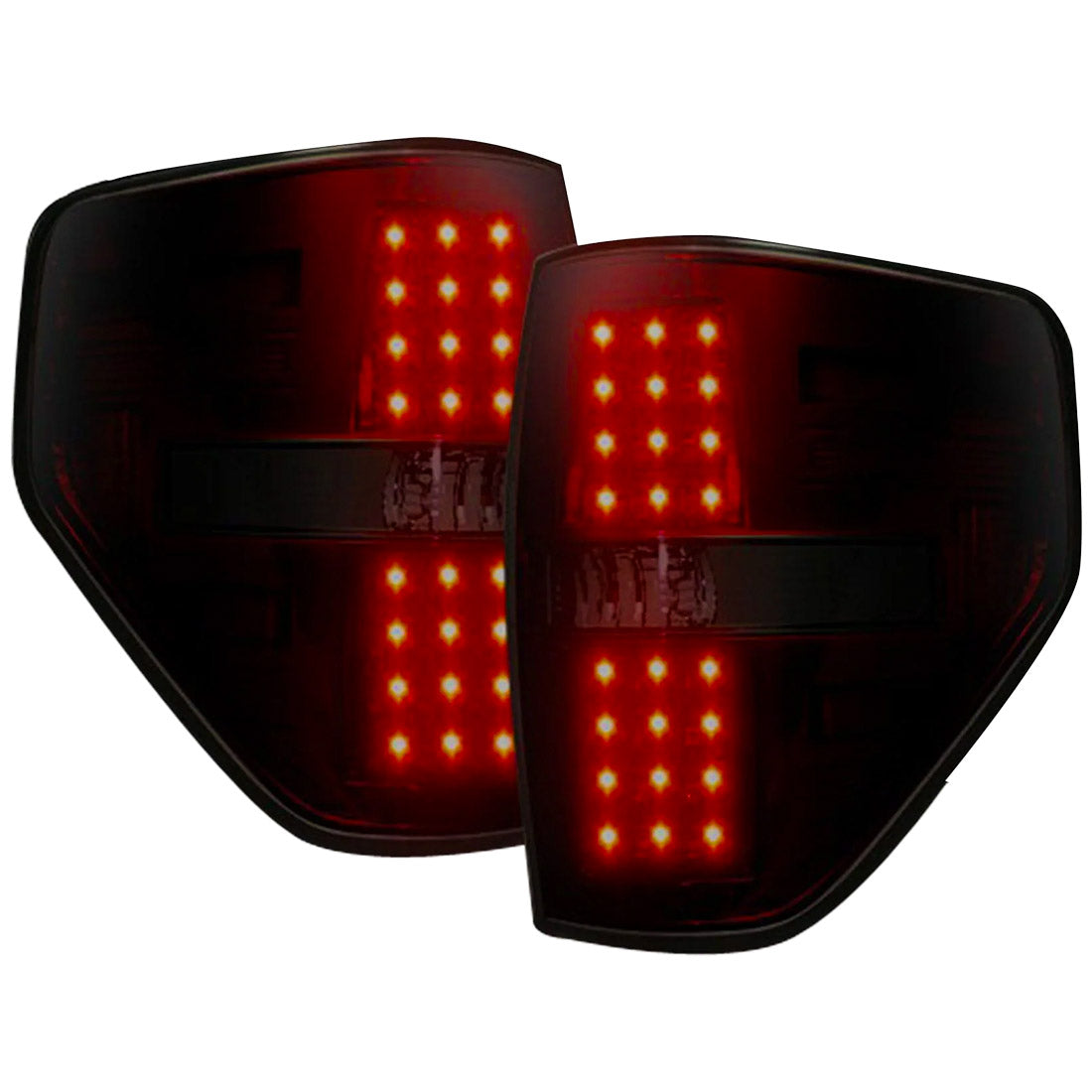 Ford F150 & Raptor 09-14 Ultra Bright LED Tail Lights - Multiple Lens