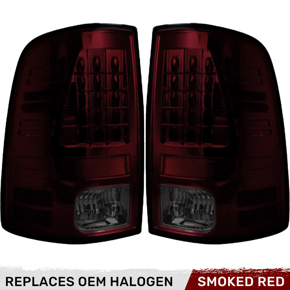 Dodge RAM 1500 09-18 LED Tail Lights (Replaces Factory/OEM Halogen Only) - Multiple Lens RECON Dodge RAM 1500 09-18 LED Tail Lights (Replaces Factory/OEM Halogen Only) - Multiple Lens Dodge RAM 1500 09-18 LED Tail Lights (Replaces Factory/OEM Halogen Only) - Multiple Lens Dodge RAM 1500 09-18 LED Tail Lights (Replaces Factory/OEM Halogen Only) - Multiple Lens Dodge RAM 1500 09-18 LED Tail Lights (Replaces Factory/OEM Halogen Only) - Multiple Lens