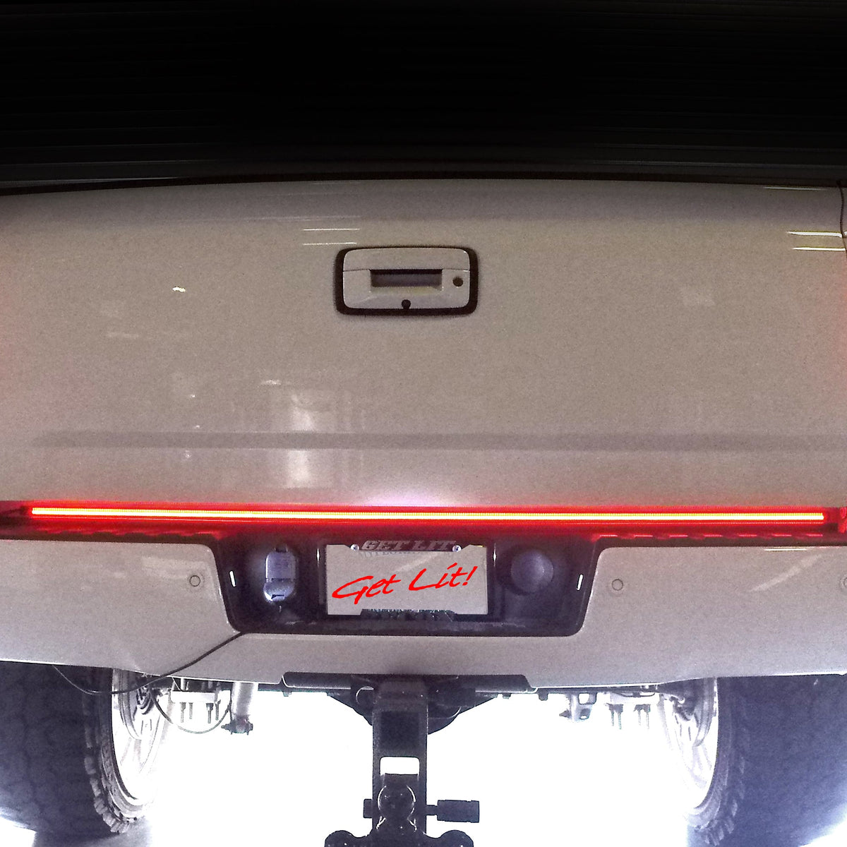 "Dual Row" Tailgate Bar High Power LED Scanning Amber Signals, Brake & Reverse Lights - Multiple Sizes