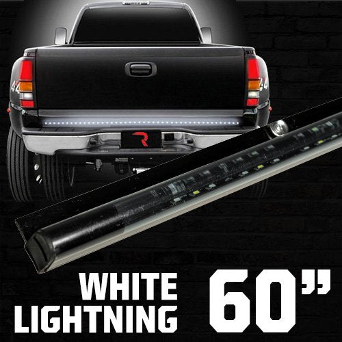 “White Lightning” Tailgate Bar LED Brake Lights Red & LED Reverse Lights White - Multiple Sizes RECON “White Lightning” Tailgate Bar LED Brake Lights Red & LED Reverse Lights White - Multiple Sizes “White Lightning” Tailgate Bar LED Brake Lights Red & LED Reverse Lights White - Multiple Sizes “White Lightning” Tailgate Bar LED Brake Lights Red & LED Reverse Lights White - Multiple Sizes “White Lightning” Tailgate Bar LED Brake Lights Red & LED Reverse Lights White - Multiple Sizes