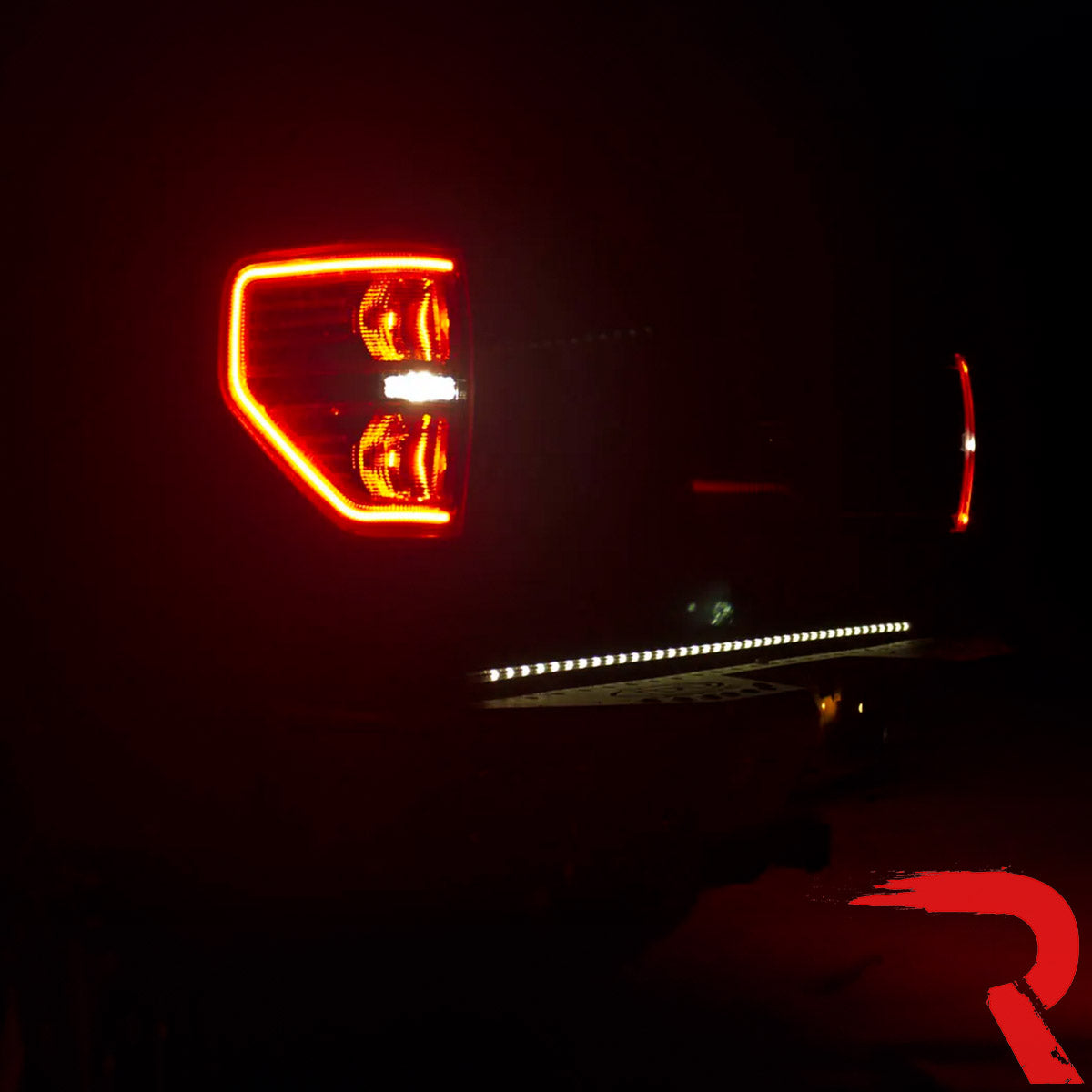 “Extreme” Tailgate Light Bar LED Scanning Amber Turn Signals, Brake & Reverse Lights - Multiple Sizes