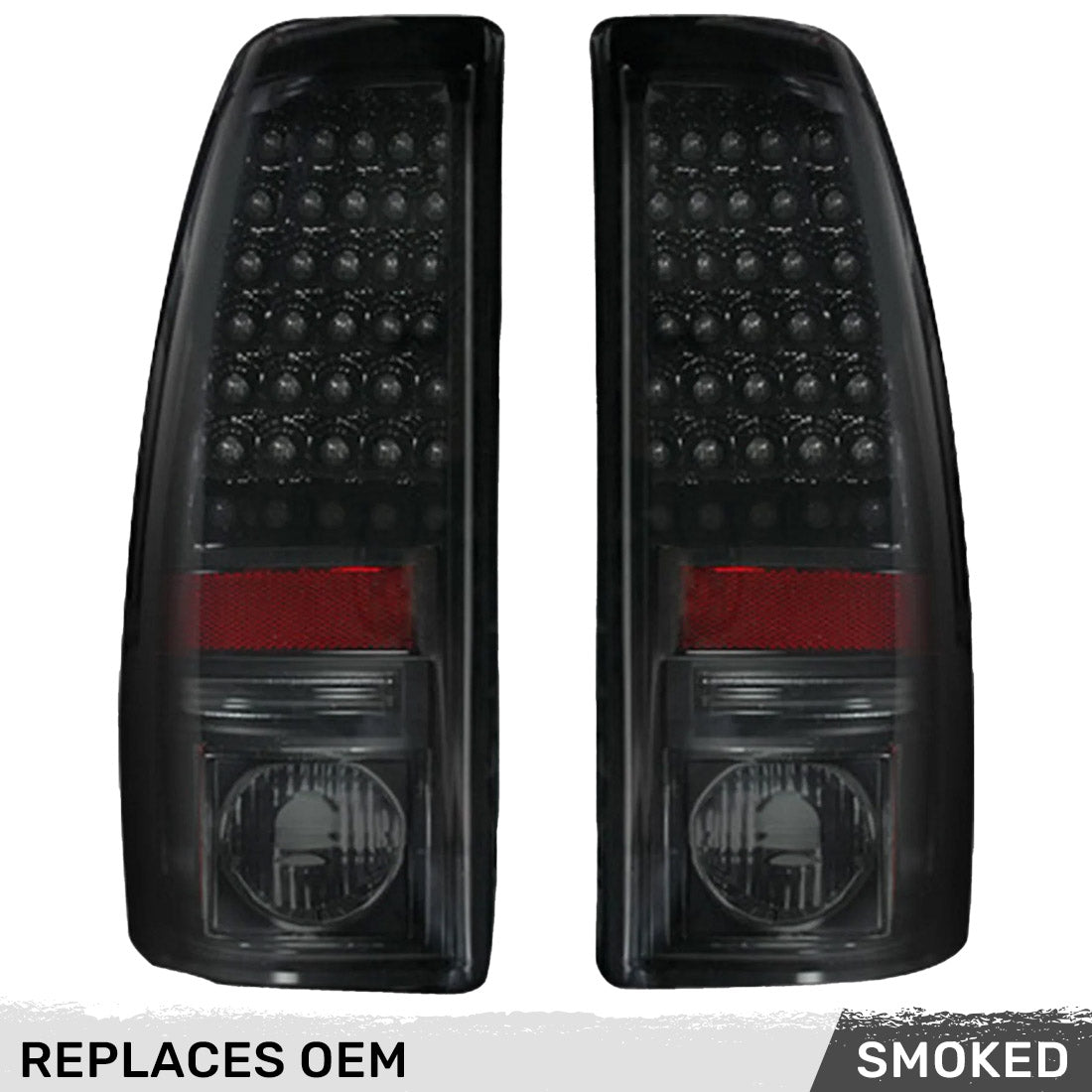Chevy Silverado & GMC Sierra 99-07 Ultra Bright LED Tail Lights - Multiple Lens