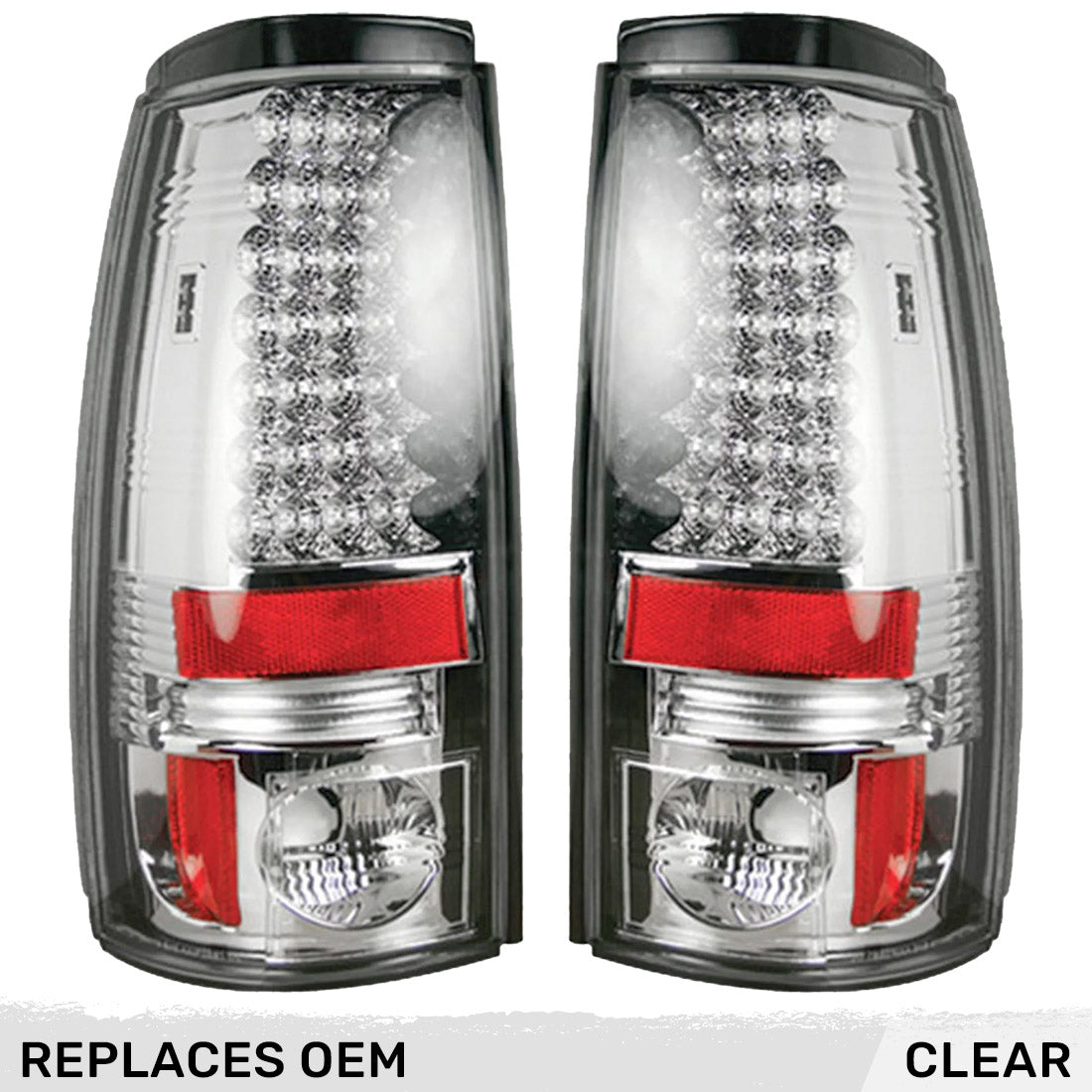Chevy Silverado & GMC Sierra 99-07 Ultra Bright LED Tail Lights - Multiple Lens