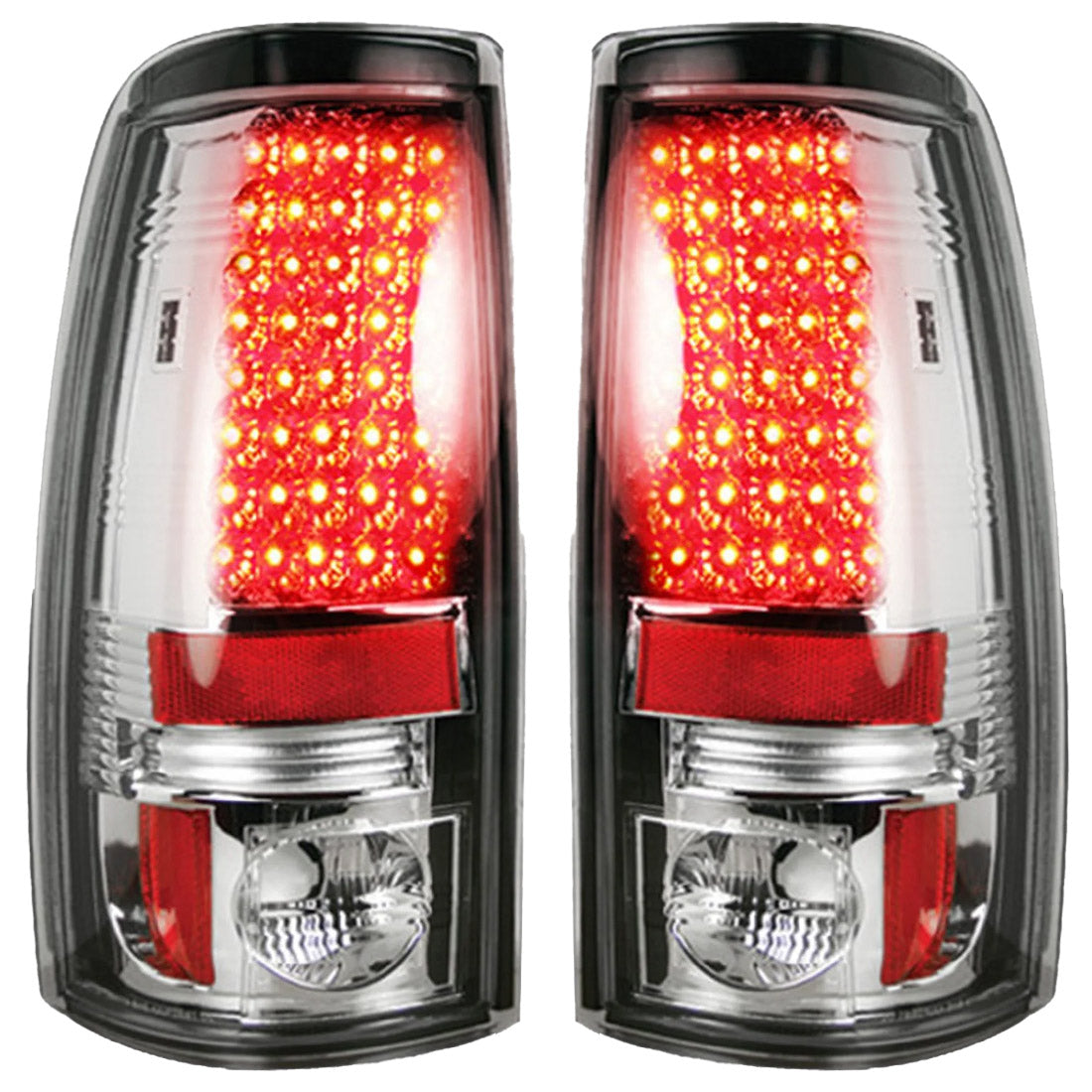 Chevy Silverado & GMC Sierra 99-07 Ultra Bright LED Tail Lights - Multiple Lens