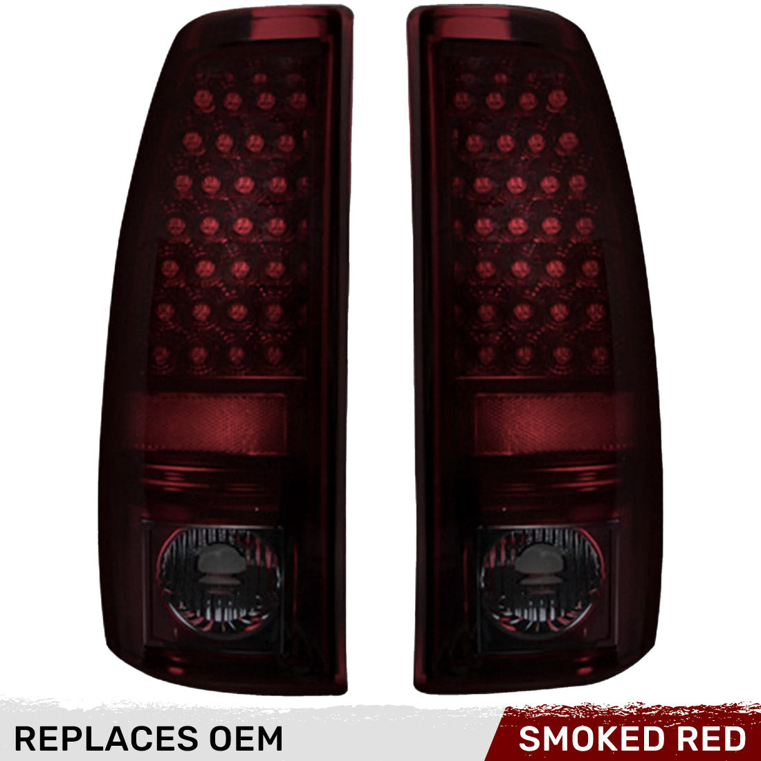 Chevy Silverado & GMC Sierra 99-07 Ultra Bright LED Tail Lights - Multiple Lens