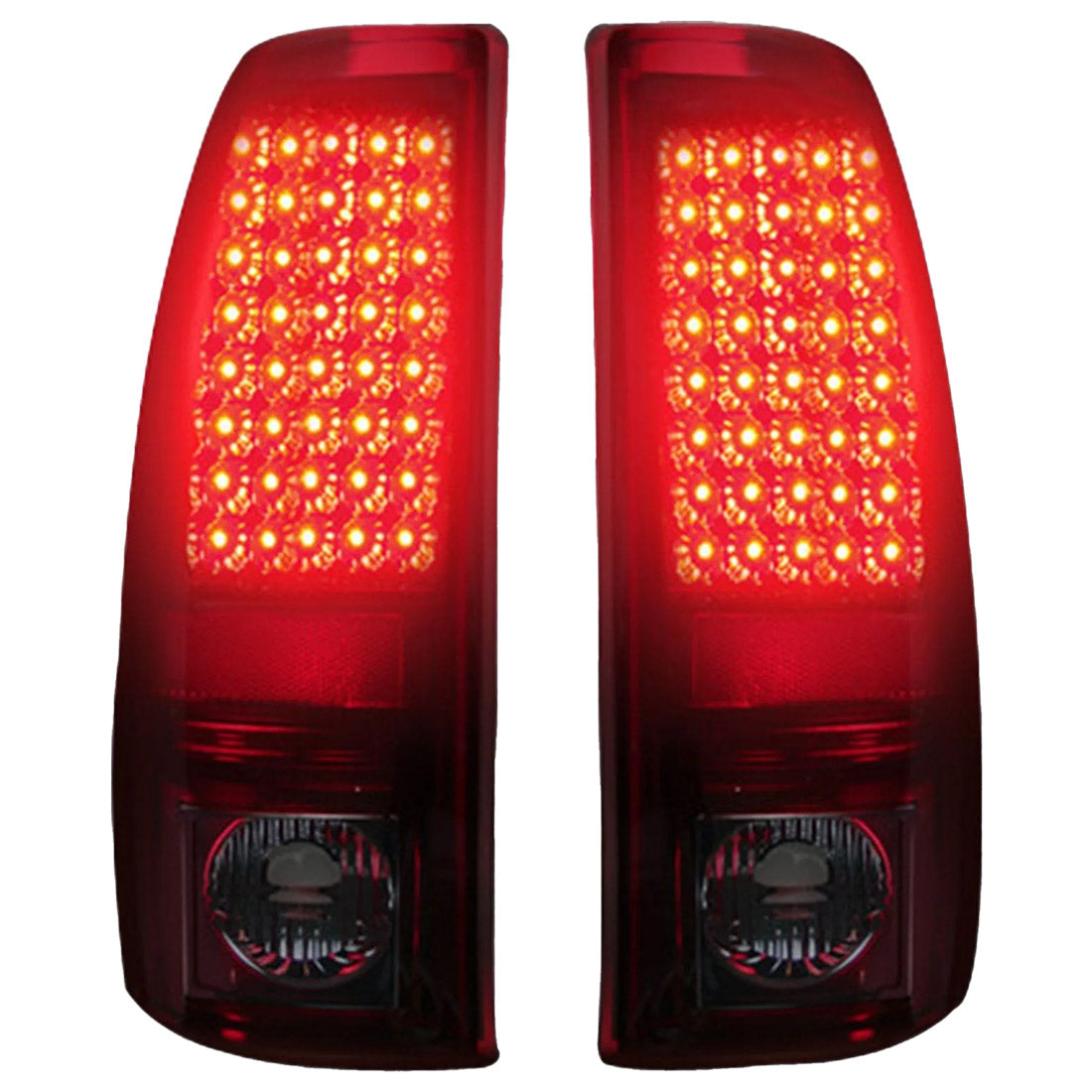 Chevy Silverado & GMC Sierra 99-07 Ultra Bright LED Tail Lights - Multiple Lens