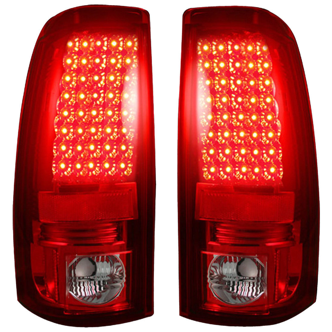 Chevy Silverado & GMC Sierra 99-07 Ultra Bright LED Tail Lights - Multiple Lens