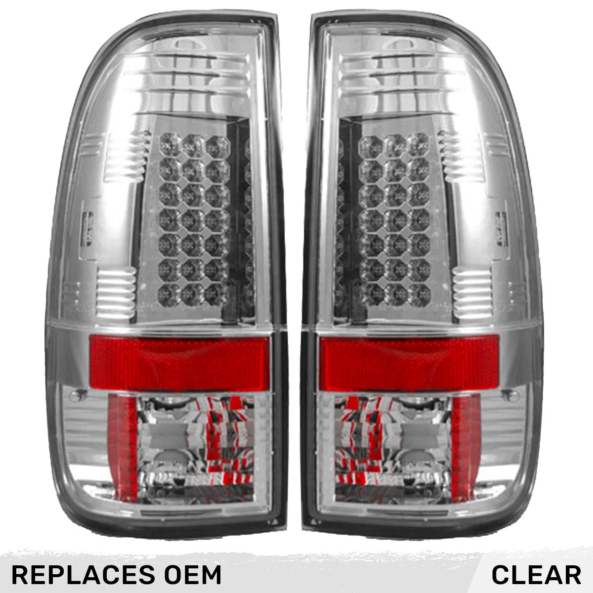 Ford 08-16 Super Duty (F250, F350, F450, F550) Ultra Bright LED Tail Lights - Multiple Lens RECON Ford 08-16 Super Duty (F250, F350, F450, F550) Ultra Bright LED Tail Lights - Multiple Lens Ford 08-16 Super Duty (F250, F350, F450, F550) Ultra Bright LED Tail Lights - Multiple Lens Ford 08-16 Super Duty (F250, F350, F450, F550) Ultra Bright LED Tail Lights - Multiple Lens Ford 08-16 Super Duty (F250, F350, F450, F550) Ultra Bright LED Tail Lights - Multiple Lens