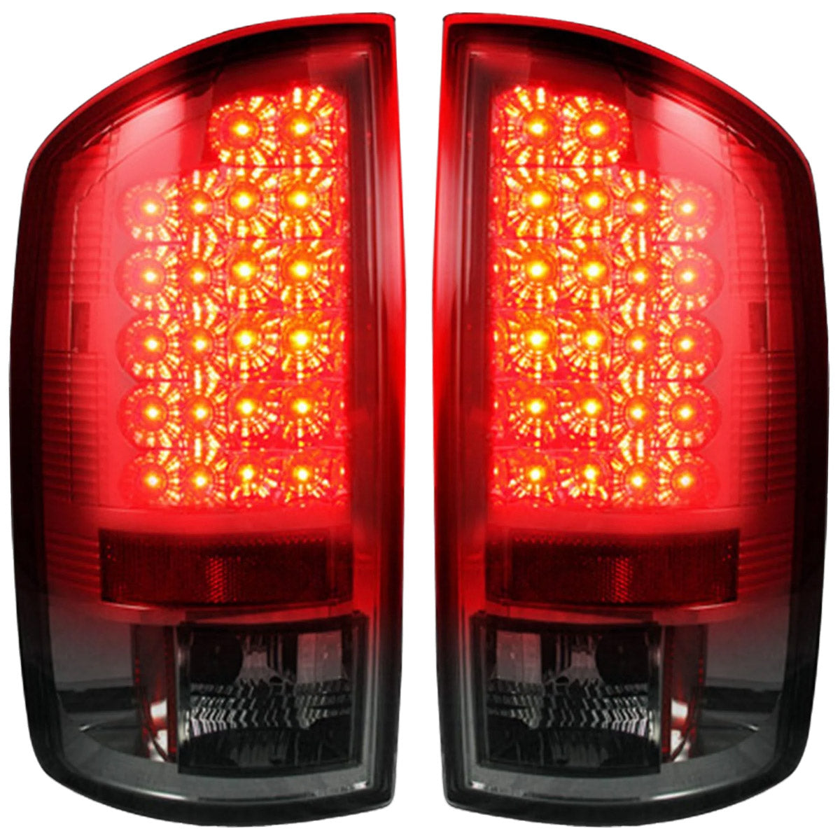 Dodge RAM 1500 07-08 Ultra Bright LED Tail Lights - Multiple Lens