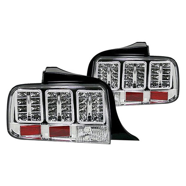 Ford Mustang 05-09 Tail Lights LED in Clear
