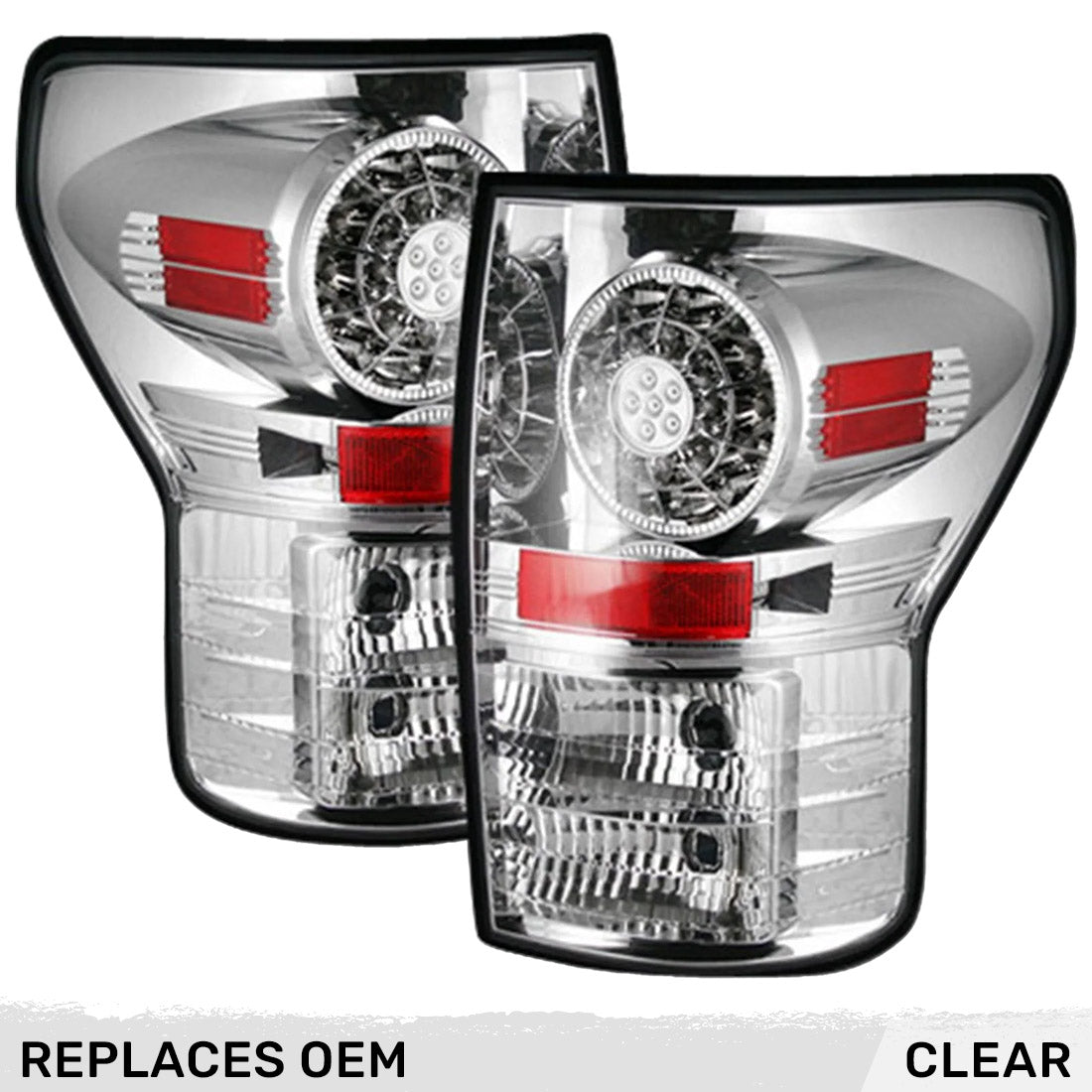 Toyota Tundra 07-13 Ultra Bright LED Tail Lights - Multiple Lens