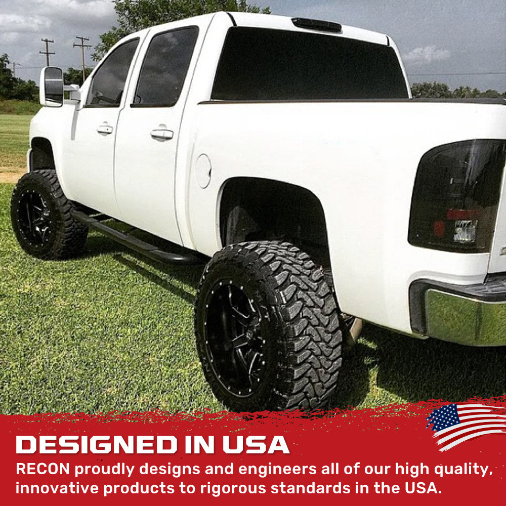 GMC Sierra (1500, 2500, 3500) Single-Wheel 07-13 Ultra Bright LED Tail Lights - Multiple Lens