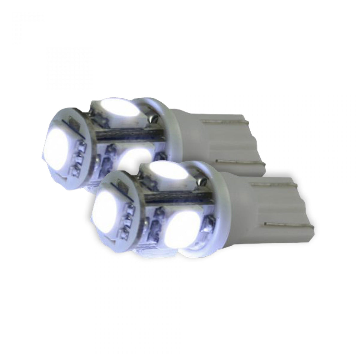 194/168 Wedge Style 360 Degree LED Bulbs in White