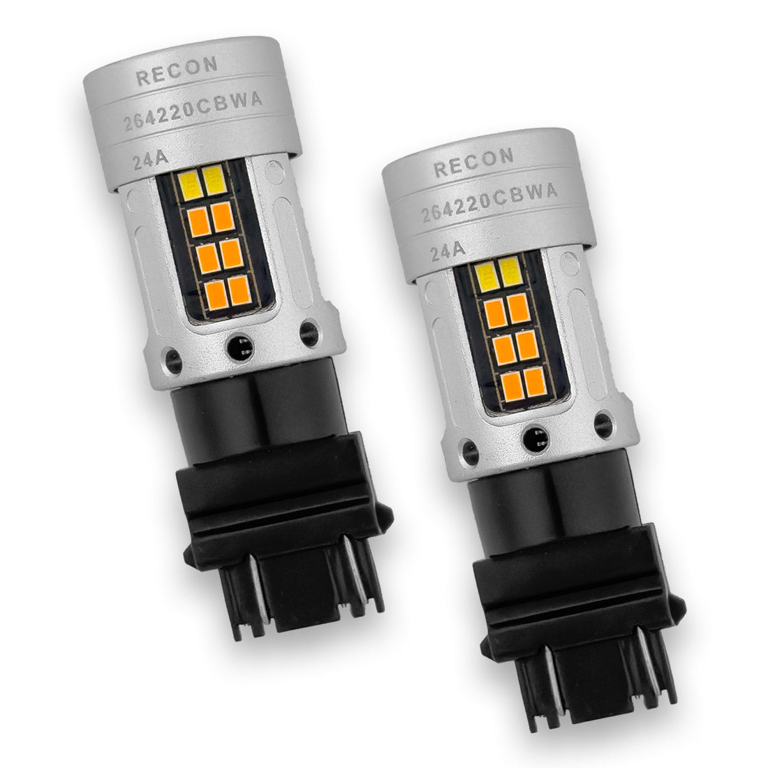 3157 LED Ultra High-Power Turn Signal Bulbs CAN Bus Compatible Eliminates Hyper Flash - Multiple Colors