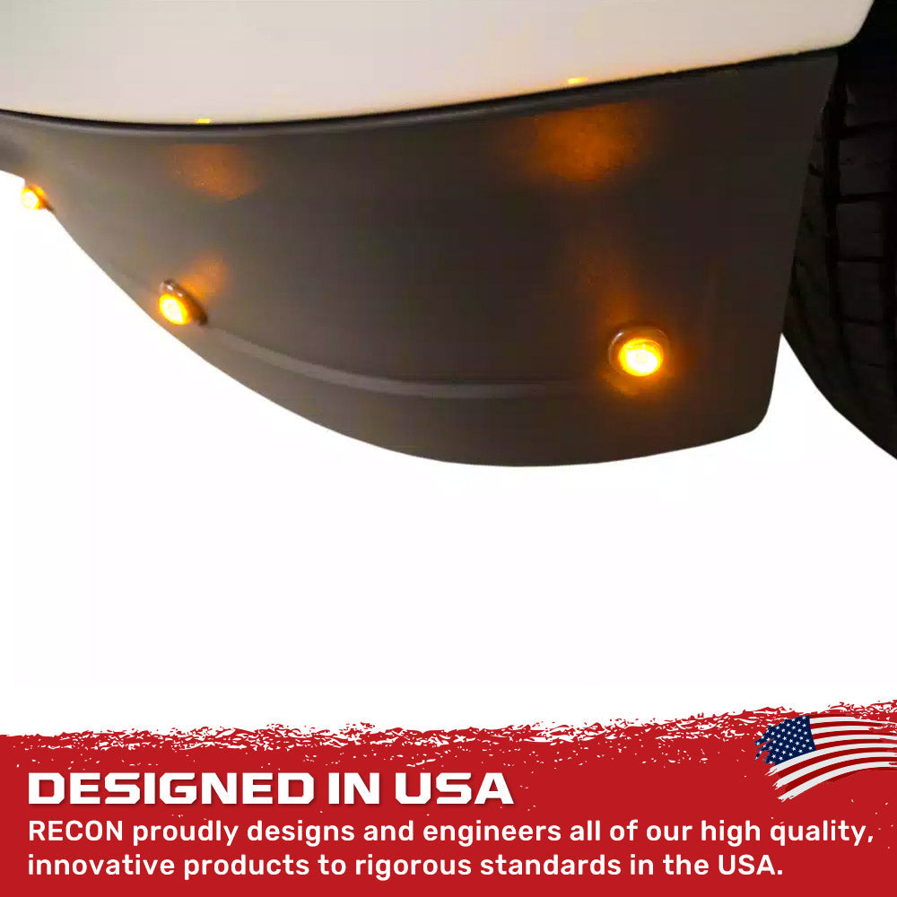 Universal 9-Pc Front Lower Air Dam Ultra Bright LED Light Kit - Multiple Options