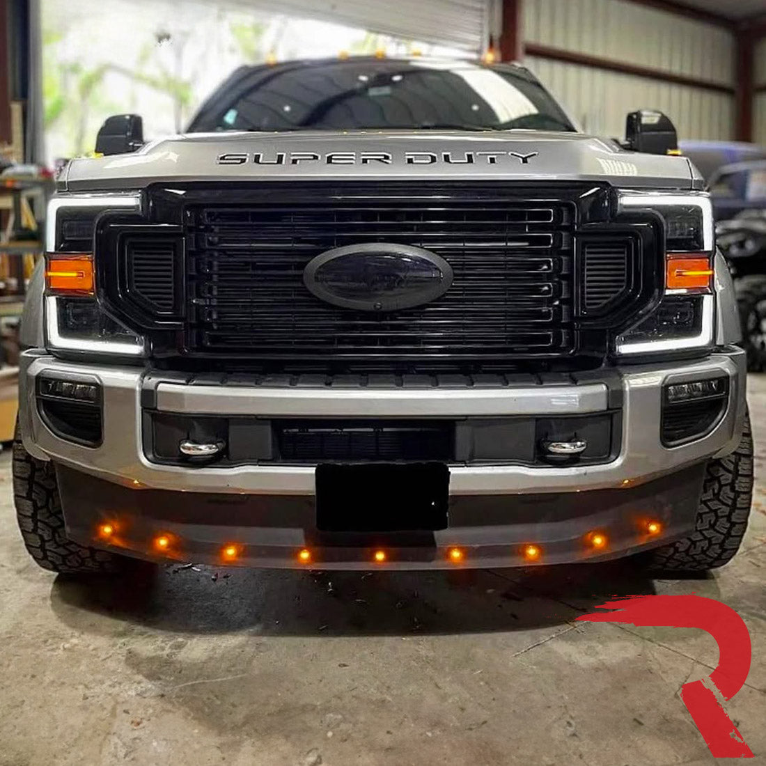 Universal 9-Pc Front Lower Air Dam Ultra Bright LED Light Kit - Multiple Options