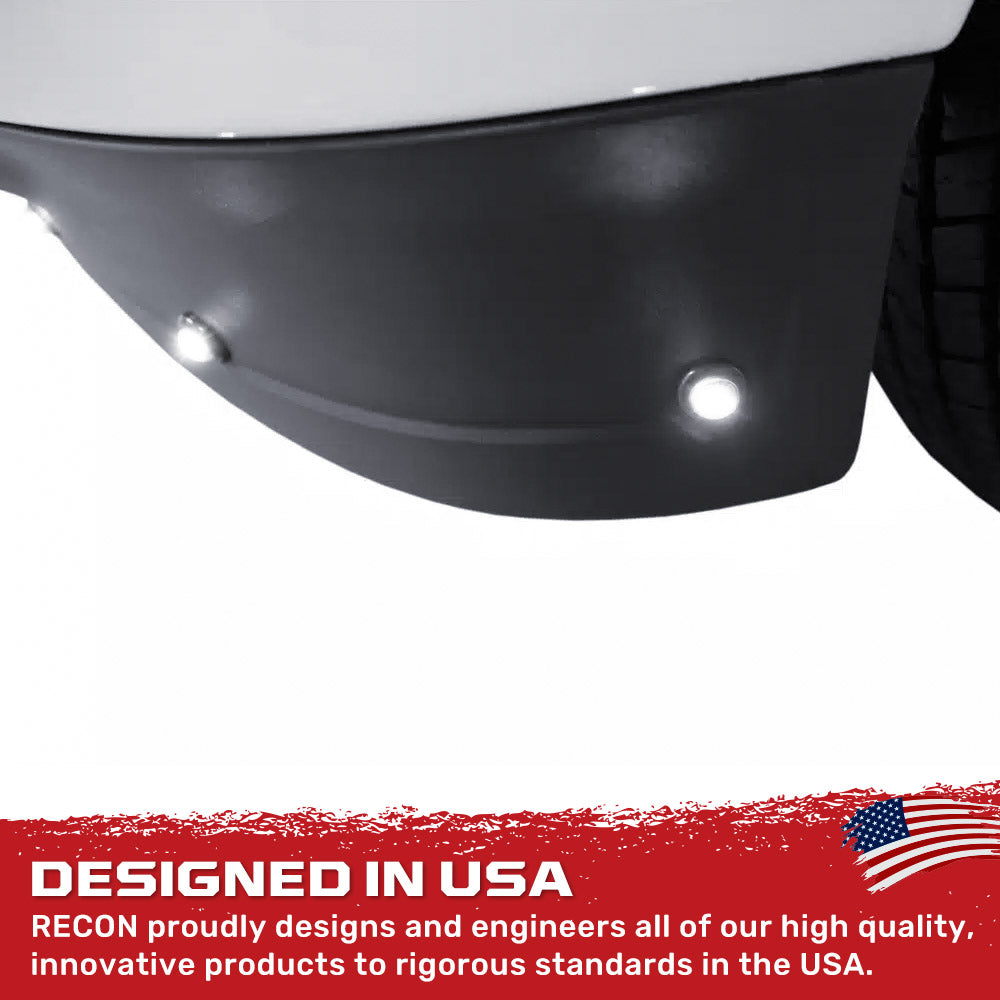 Universal 9-Pc Front Lower Air Dam Ultra Bright LED Light Kit - Multiple Options