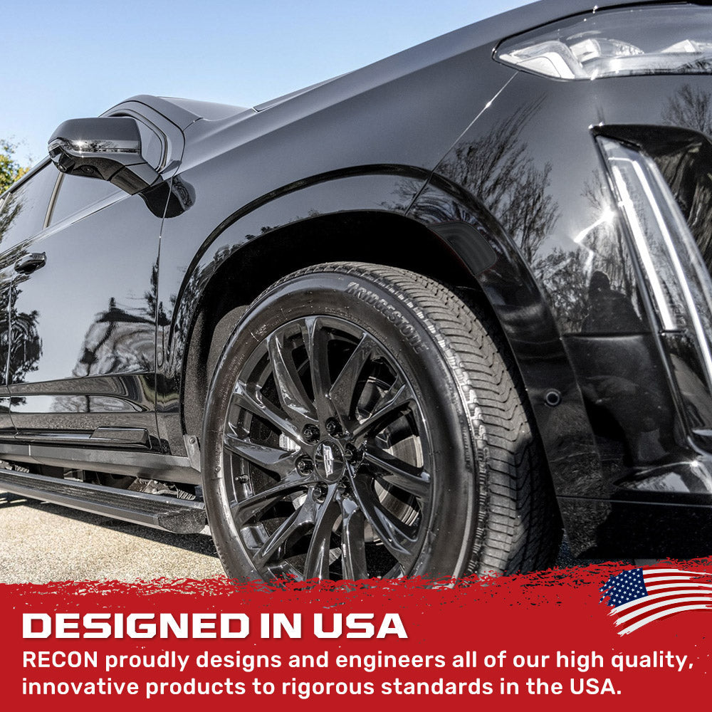 Cadillac 21-24 Escalade & GMC 21-24 Yukon/Yukon XL/Yukon Denali (5th Gen) & 21-24 Chevy Tahoe/Suburban (5th GEN) LED Front Fender Lens White or Amber LEDs - Smoked or Clear Lens