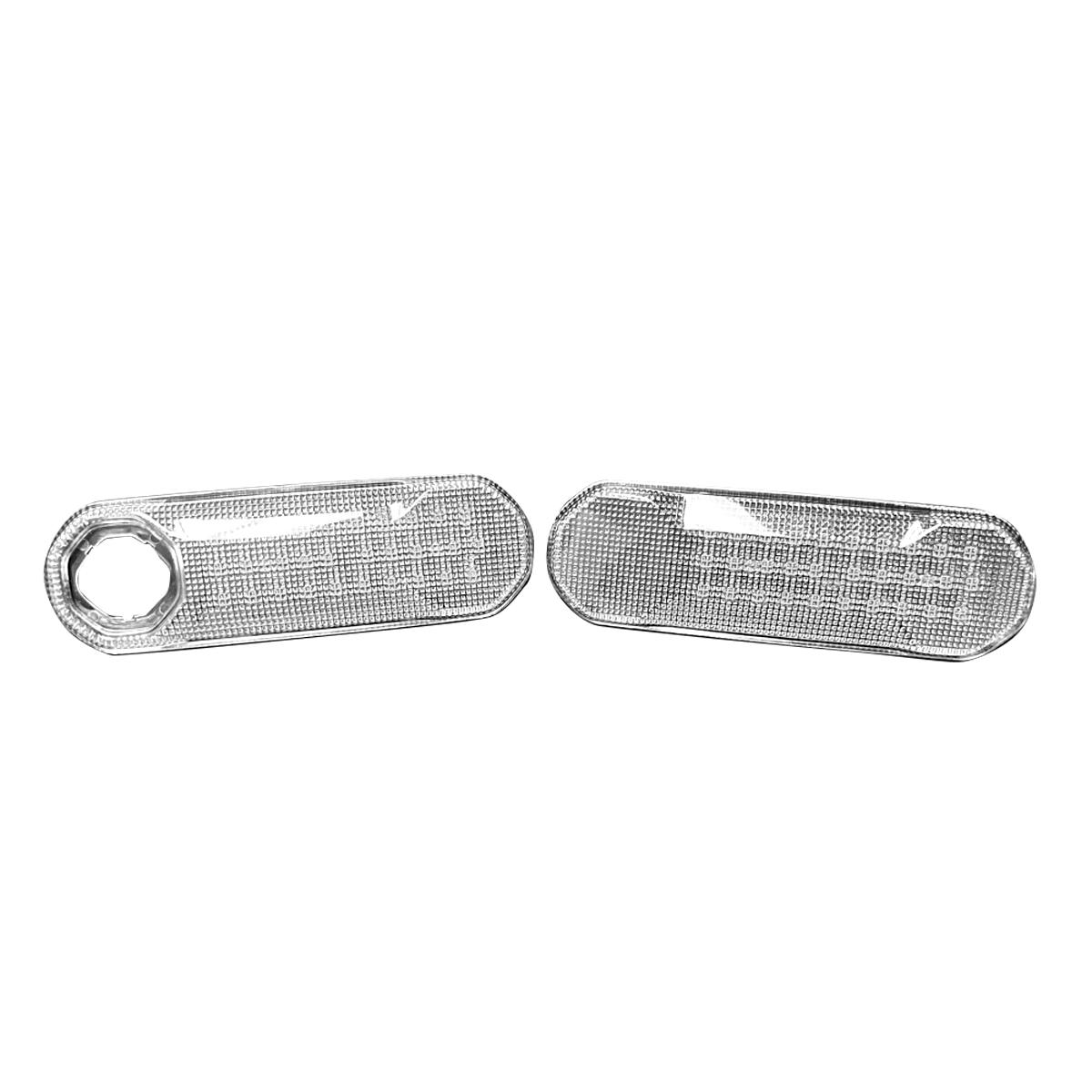 Dodge RAM 19-24 1500 & 19-24 2500/3500 Ultra High Power Bed Rail / Cargo Area LED Light Kit - 2-Piece Set in White LED with Clear Lens