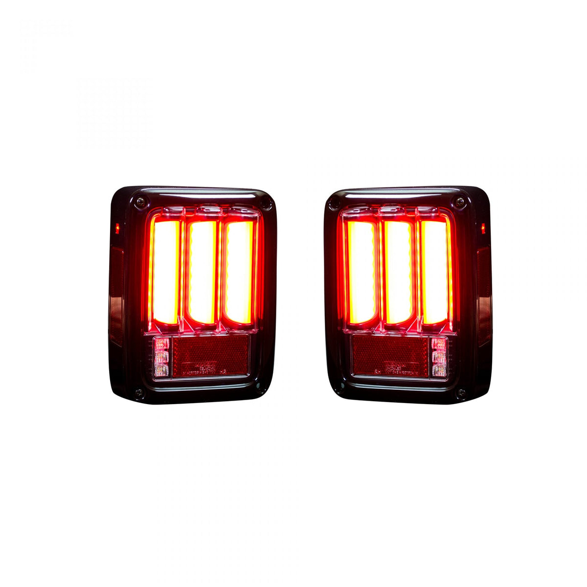 Jeep Wrangler JK 07-18 Ultra Bright Scanning OLED Bar Style Tail Lights - Multiple Lens