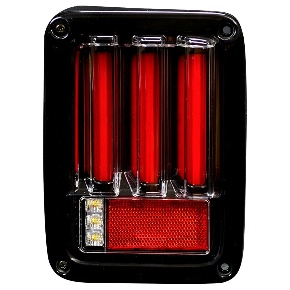 Jeep Wrangler JK 07-18 Ultra Bright Scanning OLED Bar Style Tail Lights - Multiple Lens