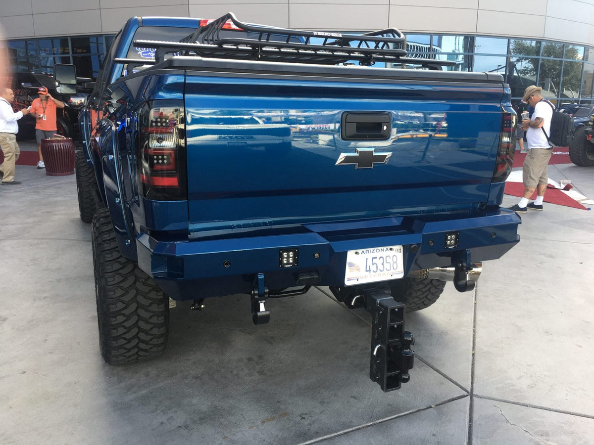 Chevy Silverado 1500 14-18 (Replaces OEM Halogen Only) Tail Lights OLED in Multiple Lens
